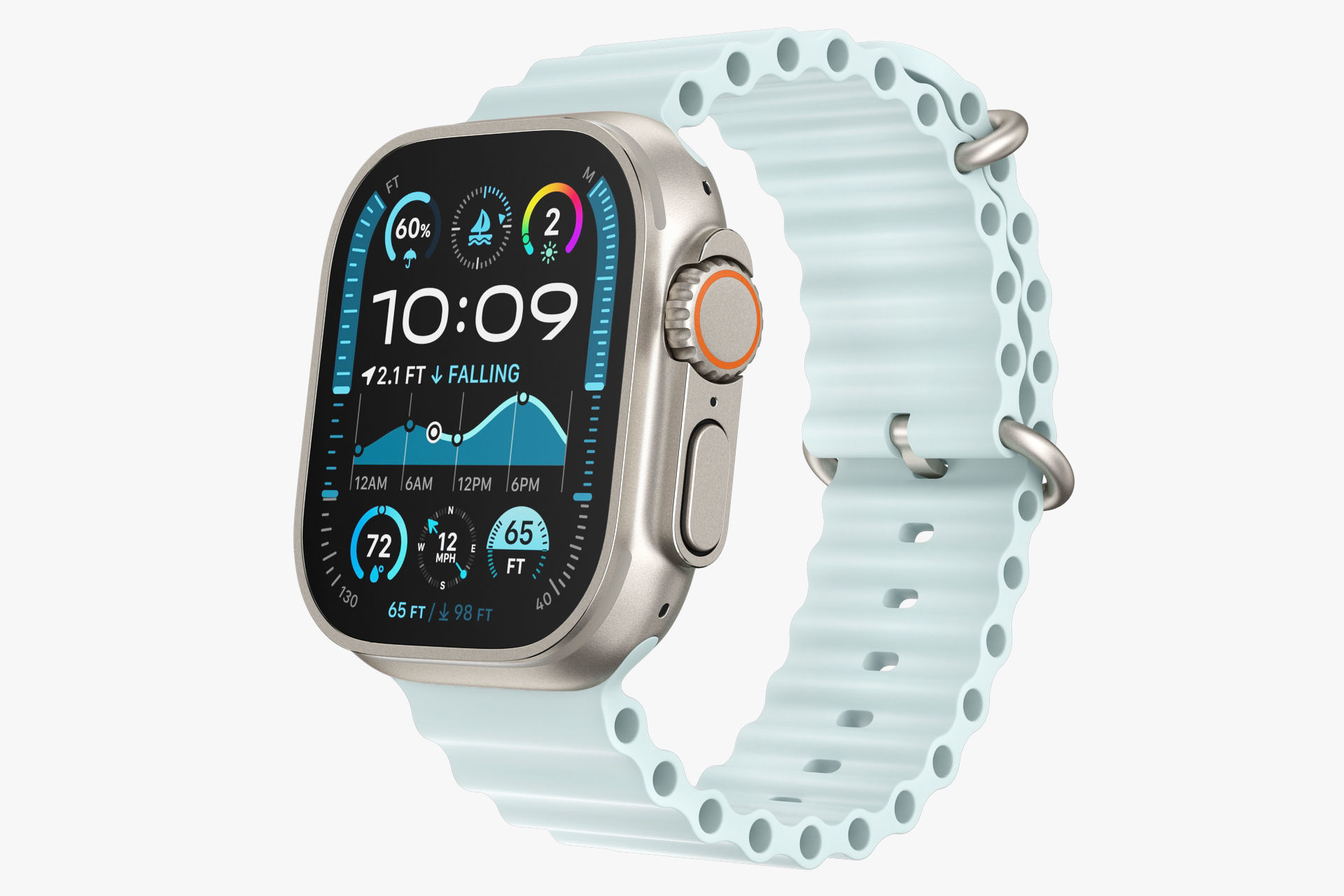 Apple Watch Ultra 2 All colors 3D model_2