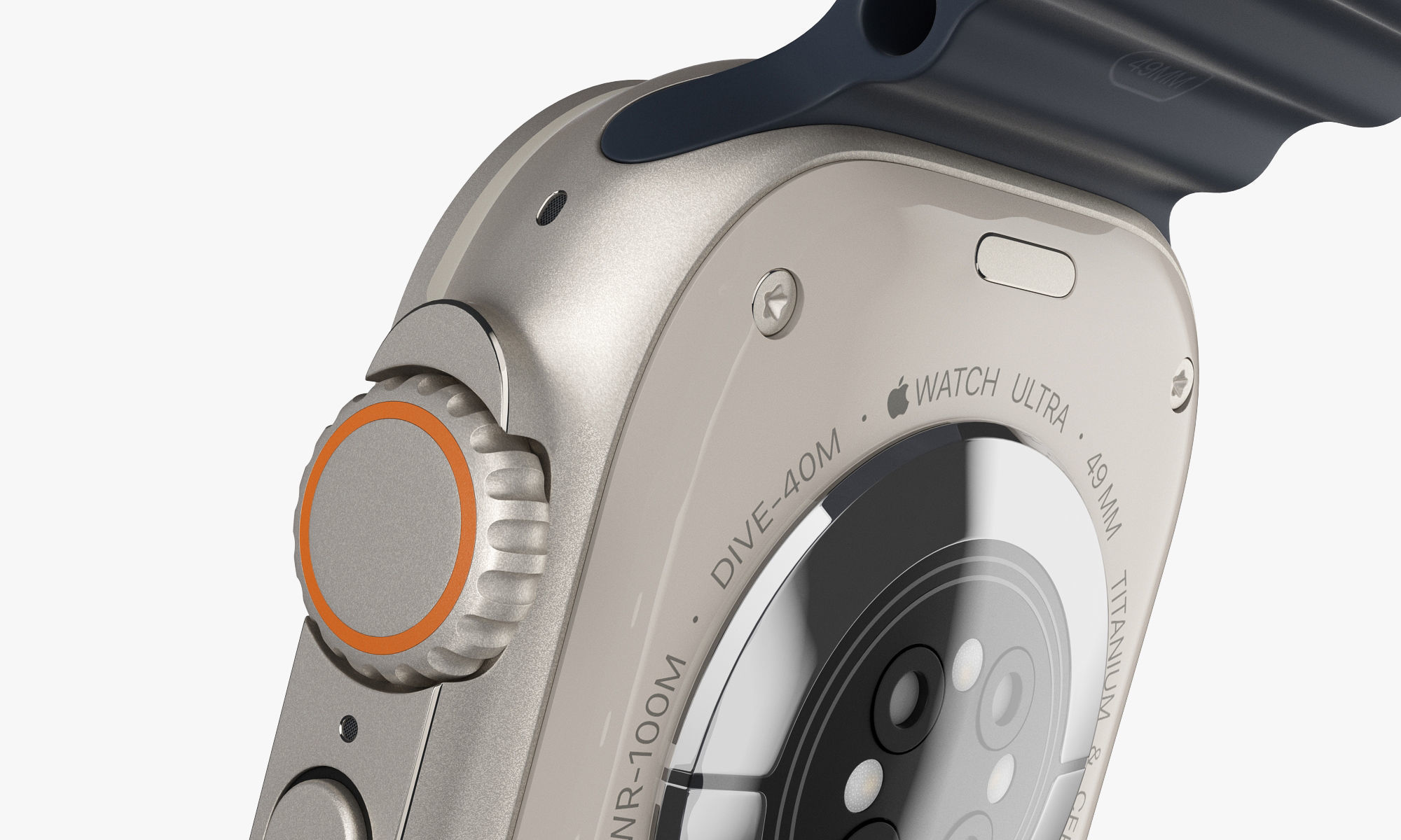 Apple Watch Ultra 2 All colors 3D model_7