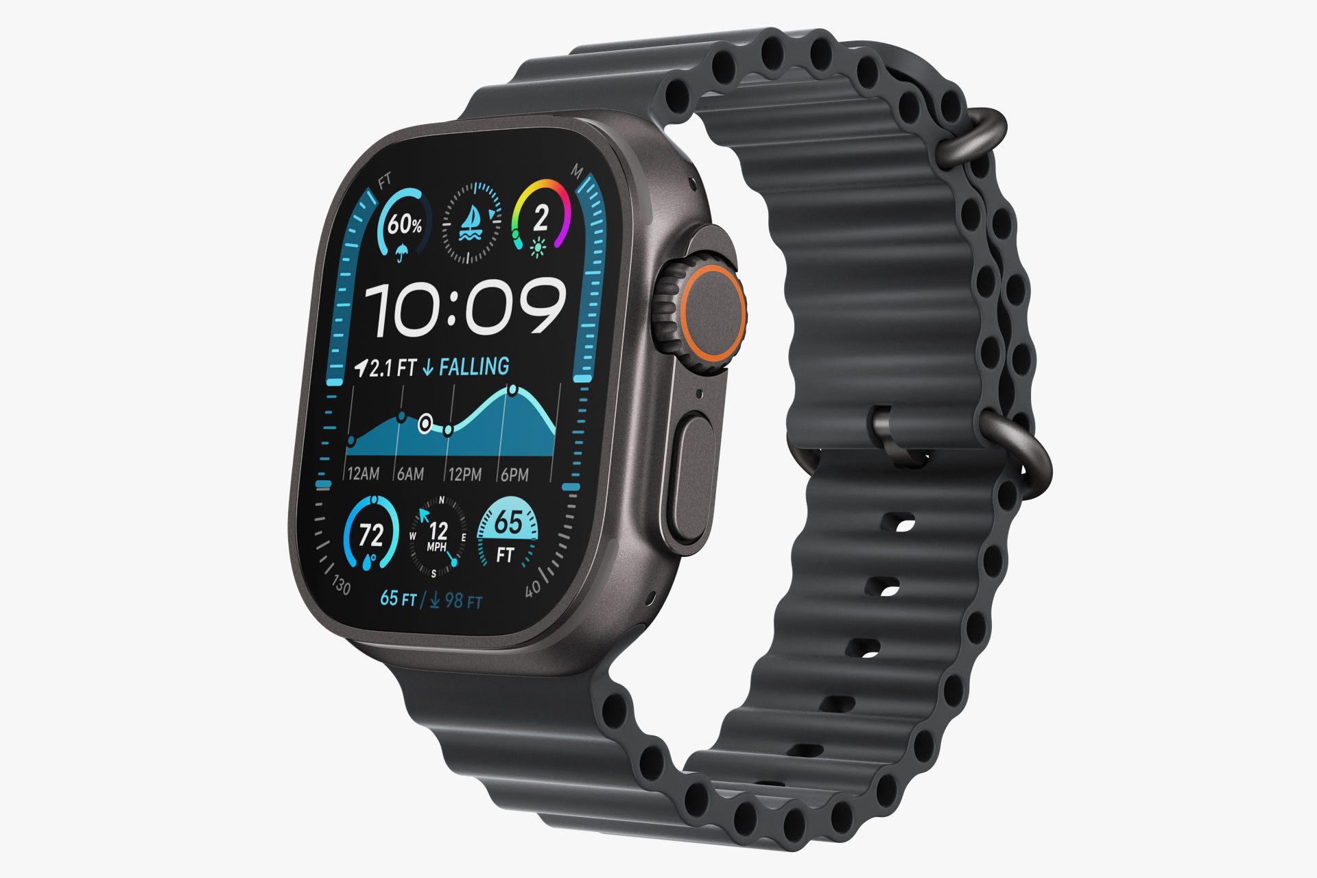 Apple Watch Ultra 2 All colors 3D model_3