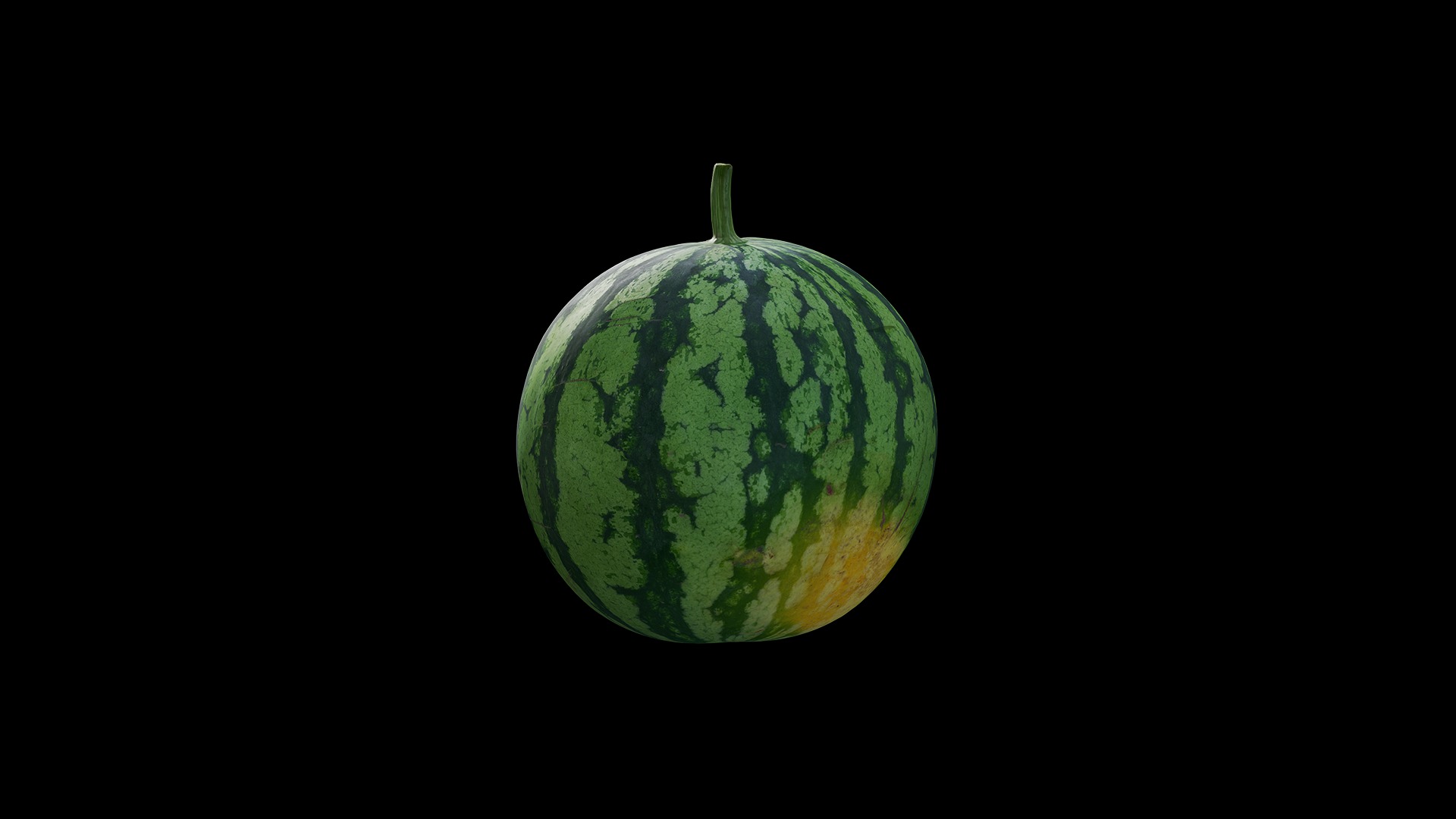 Anydrafts Citrullus lanatus 01 Low-poly 3D model_2