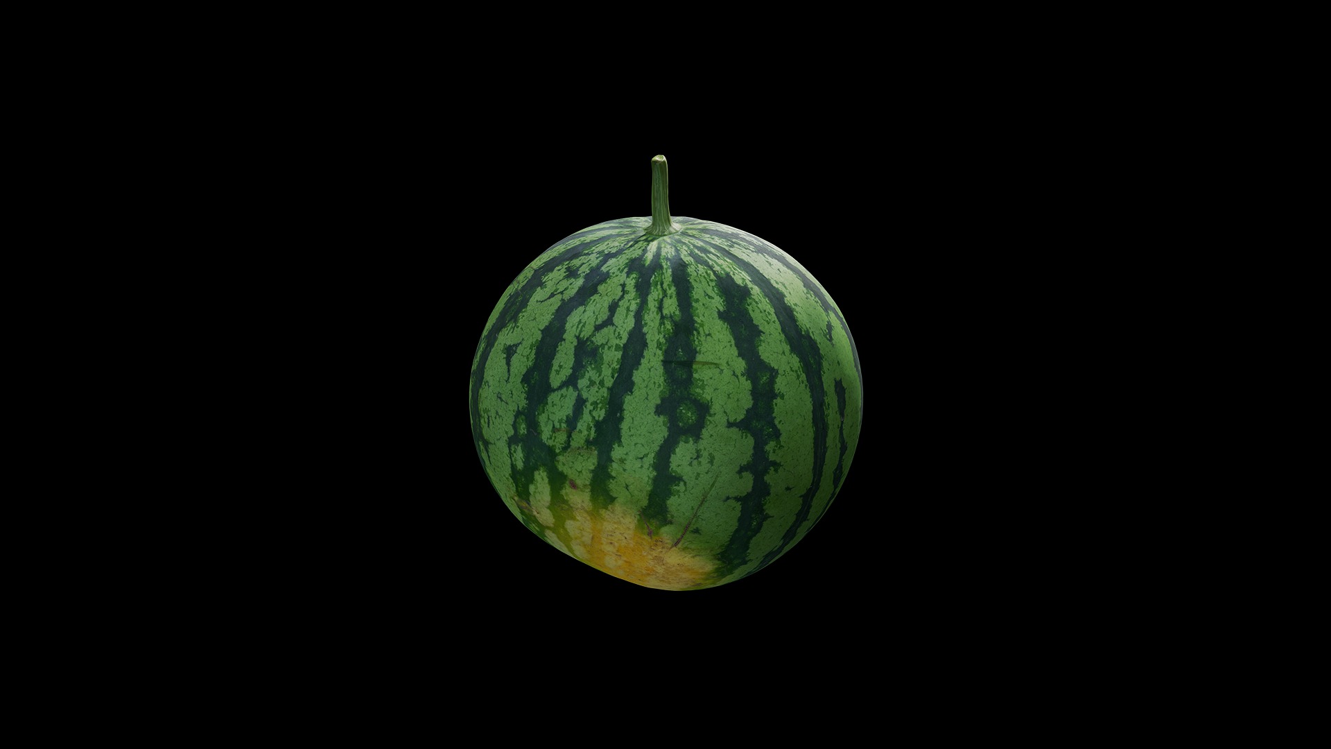 Anydrafts Citrullus lanatus 01 Low-poly 3D model_8