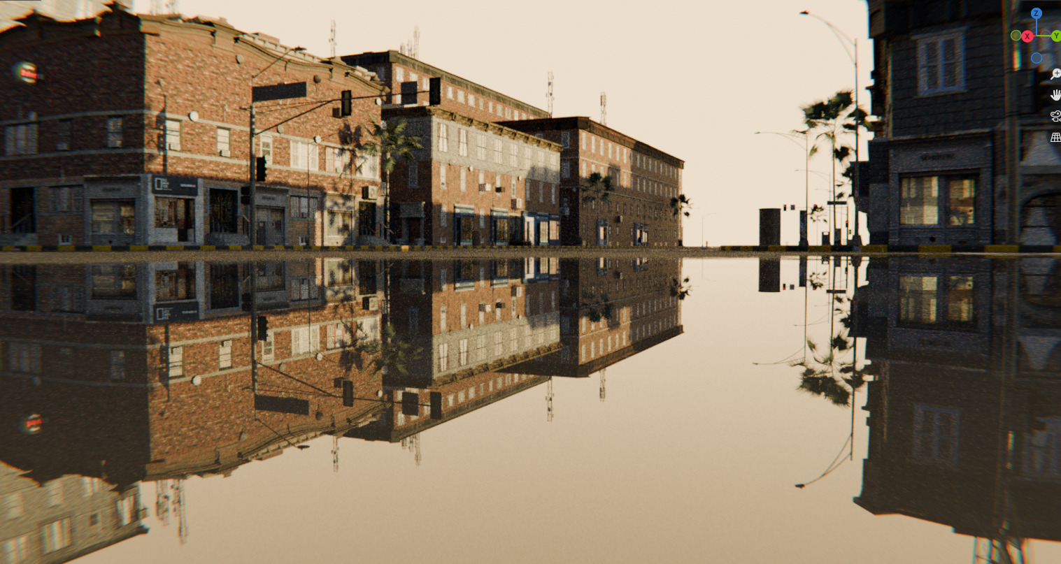  City Downtown Street Model - High-Detail Urban Environment 3D model_16