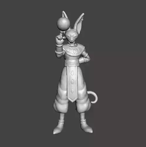 DB BEERUS GOD OF DESTRUCTION MINIATURE MODEL FANTASY GAMES RPG