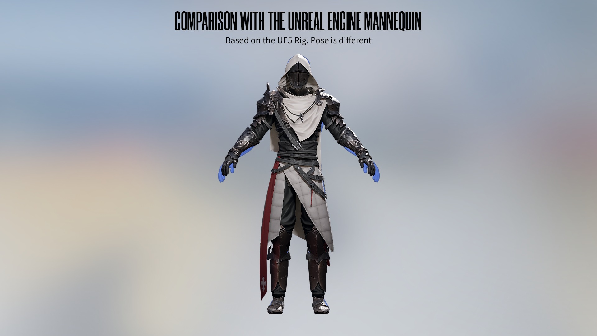 Inquisitor - RPG Dark Fantasy Modular Female and Male Characters Low-poly 3D model_13