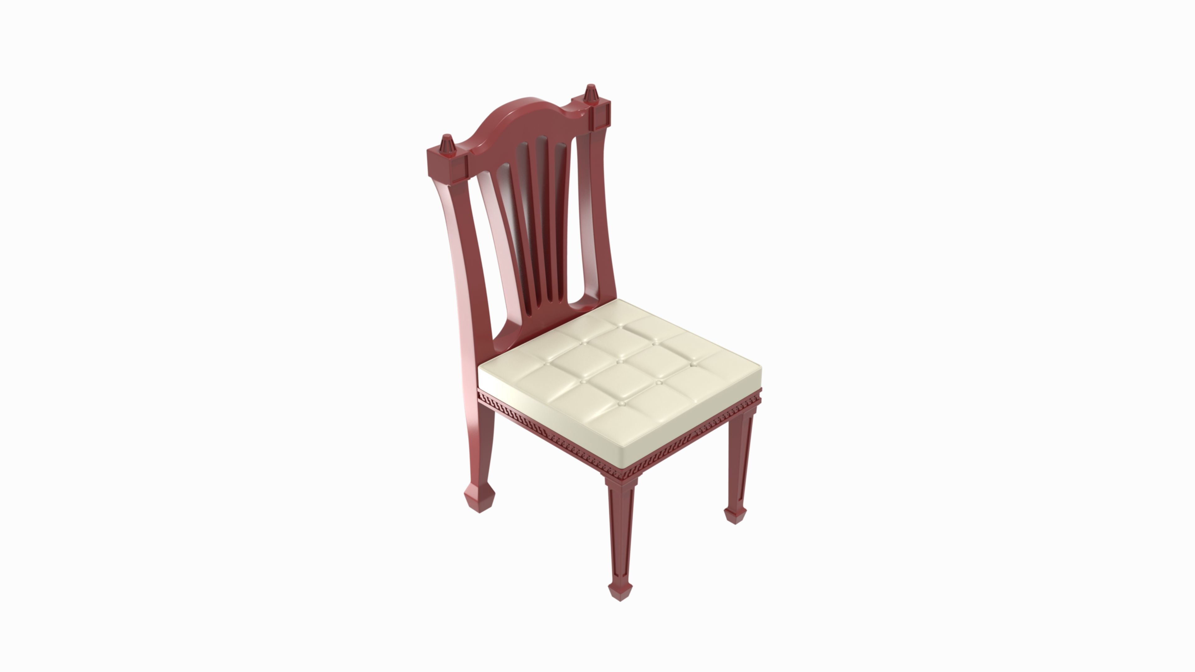 Chair C6 3D print model_1