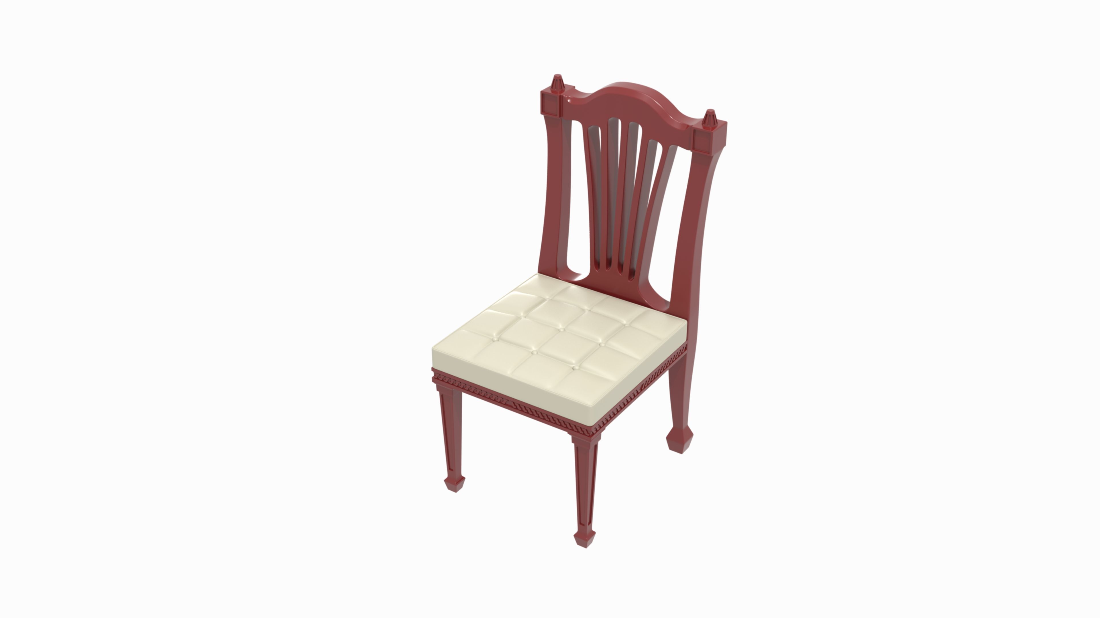 Chair C6 3D print model_3