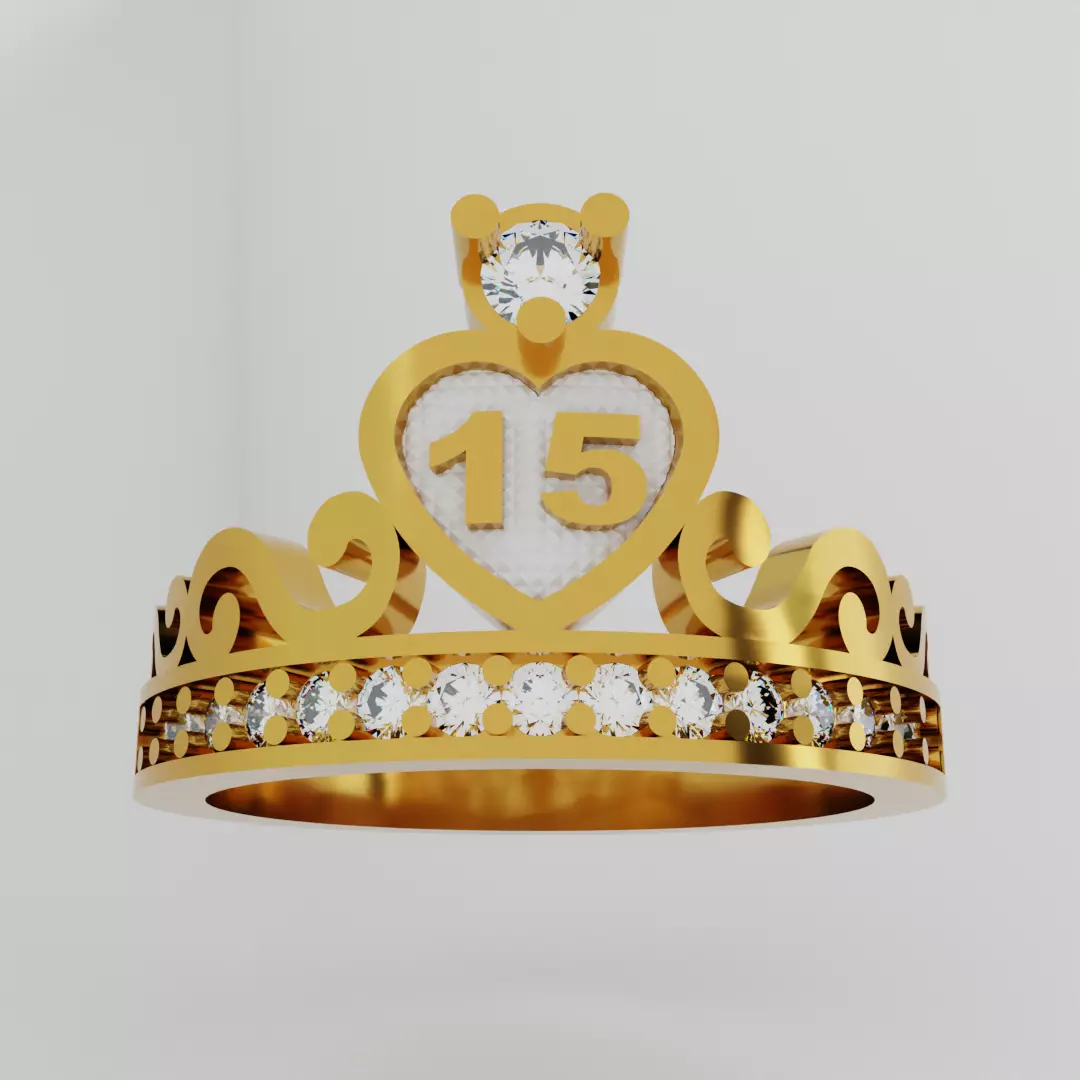 15s Ring 3D print model_0