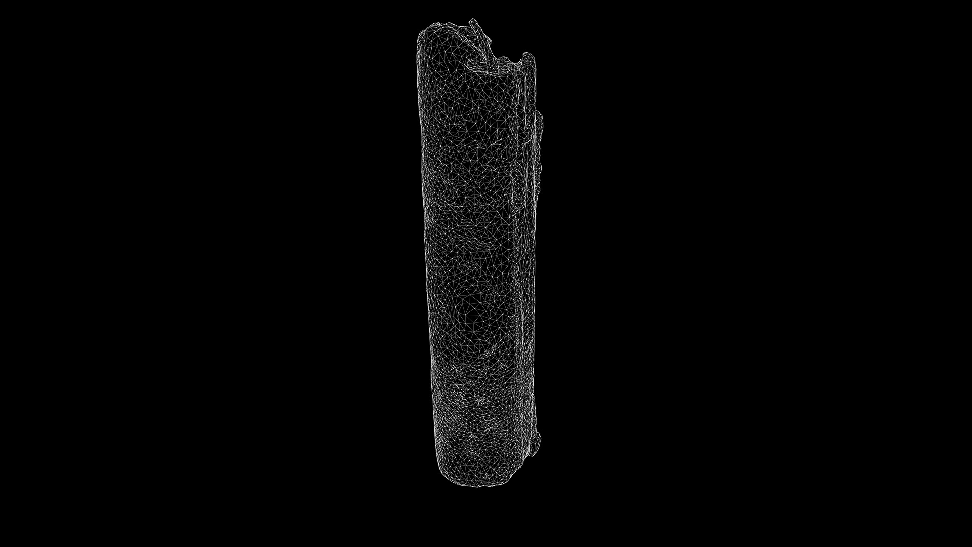 Anydrafts Old candle 01 Low-poly 3D model_3