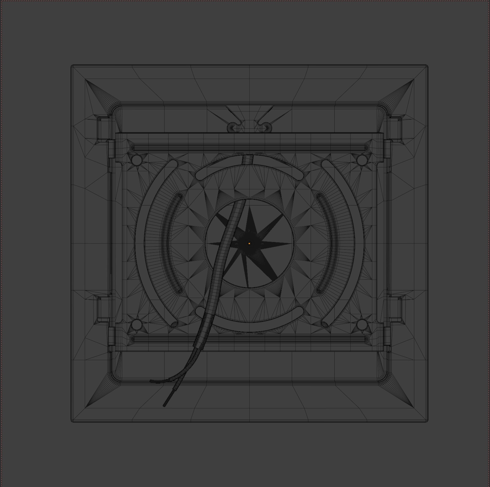 Ceilling Light 3D model_4