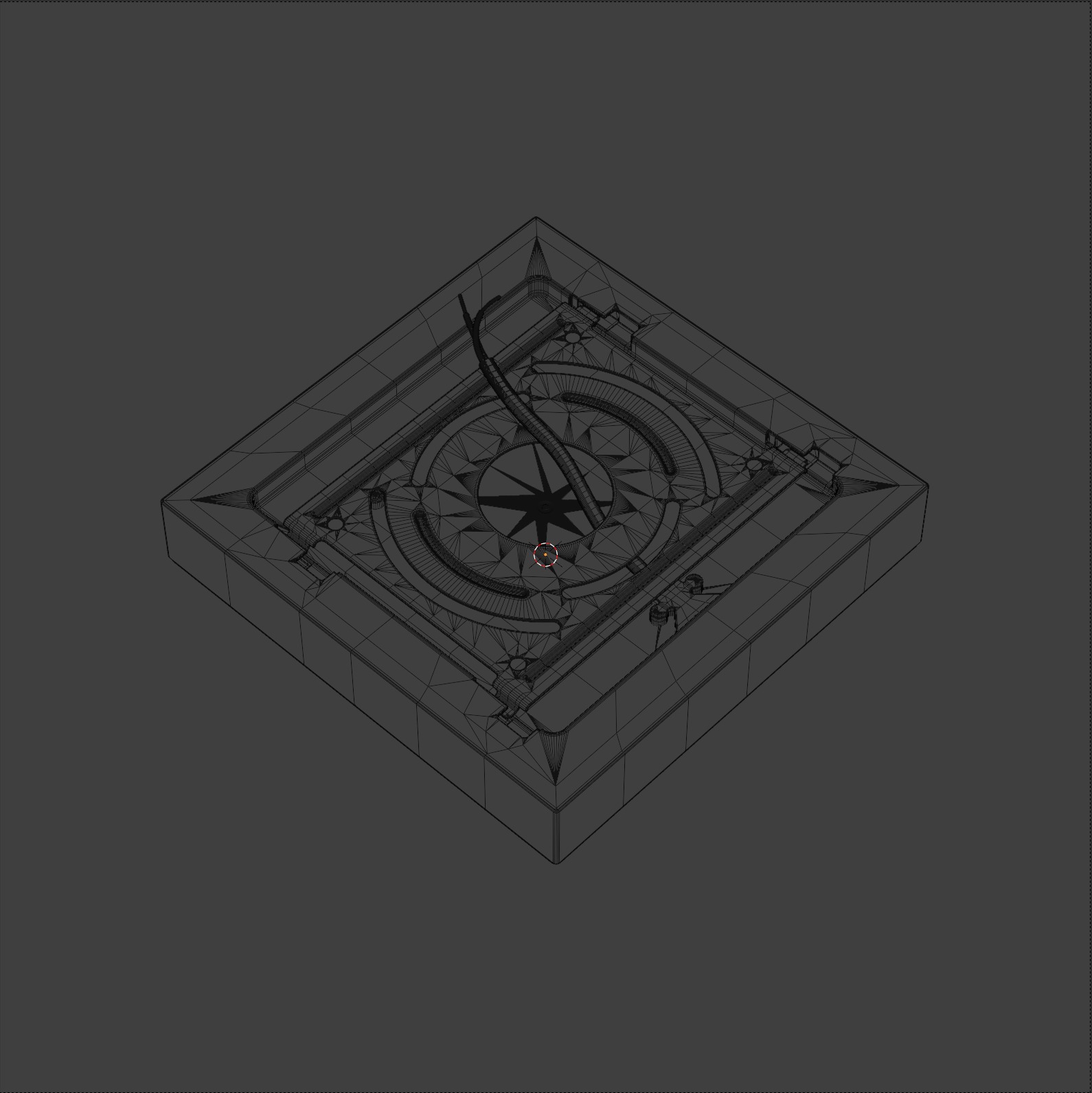 Ceilling Light 3D model_3