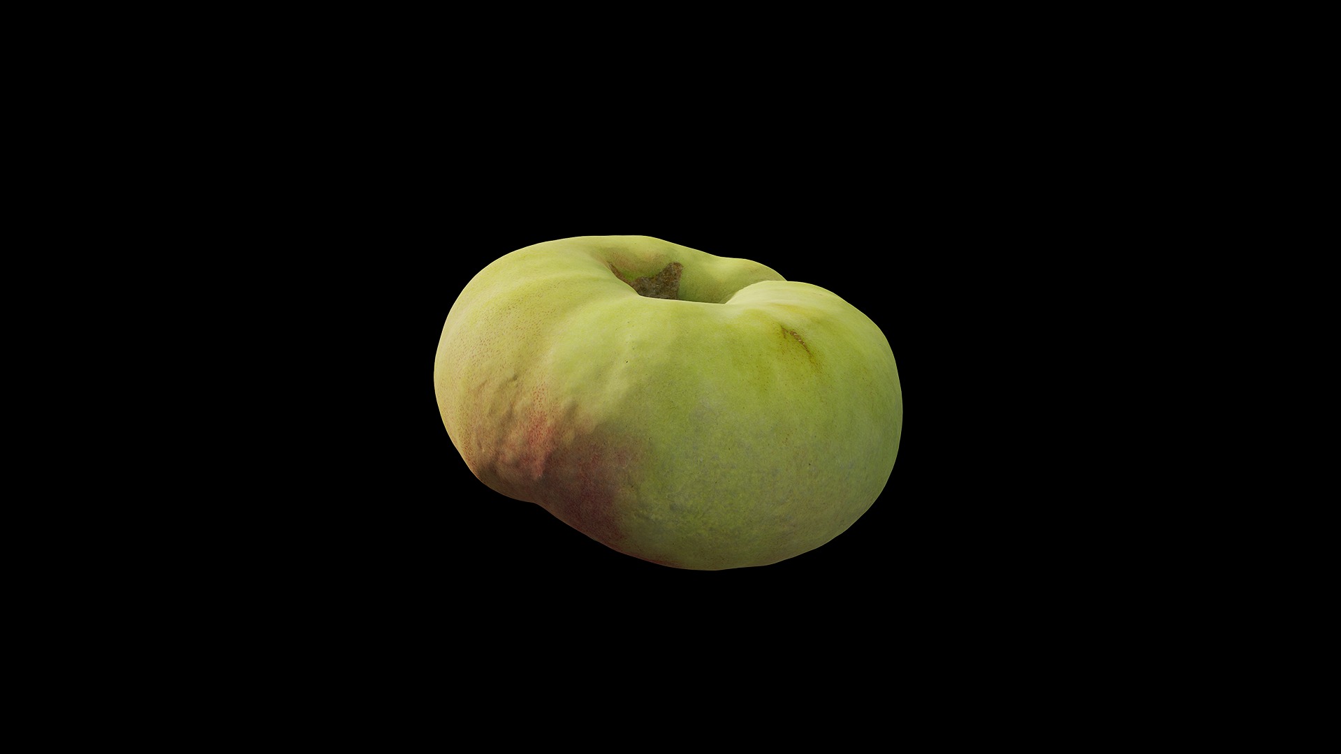 Anydrafts Flat peach 02 Low-poly 3D model_7