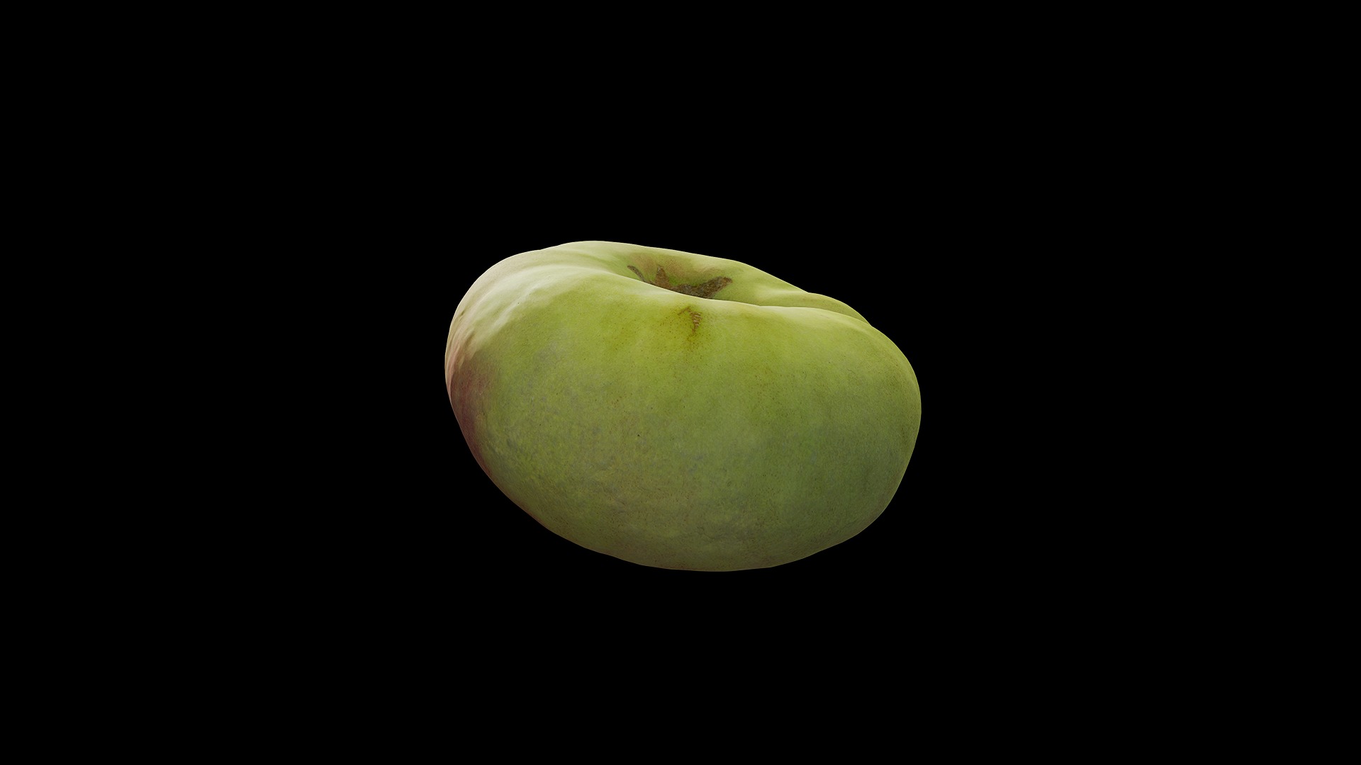 Anydrafts Flat peach 02 Low-poly 3D model_2