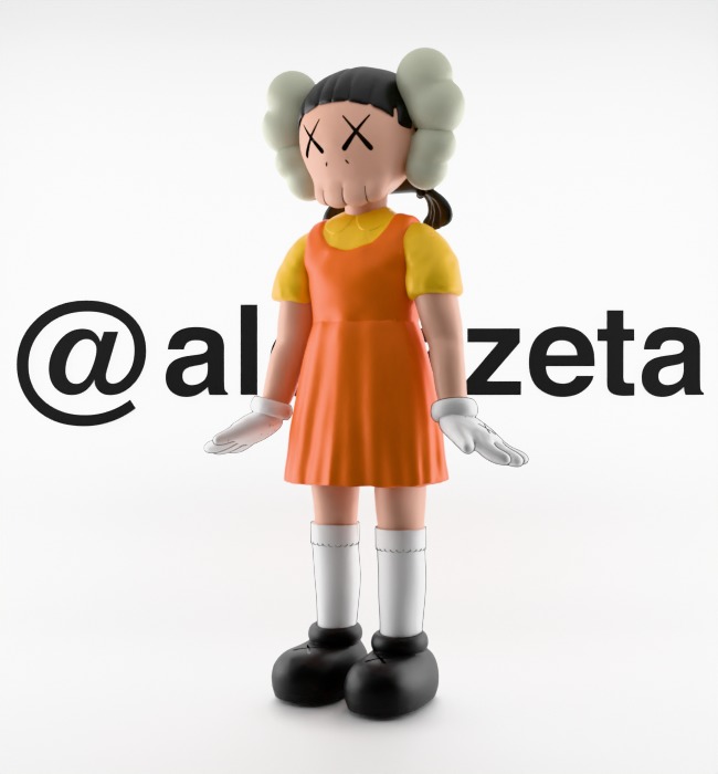 Kaws YOUNG HEE Squid Game Season 2 for Print 3D print model_5