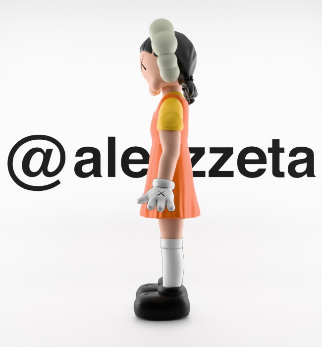 Kaws YOUNG HEE Squid Game Season 2 for Print 3D print model_11