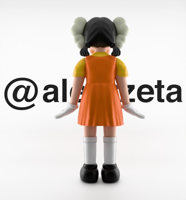 Kaws YOUNG HEE Squid Game Season 2 for Print 3D print model_20