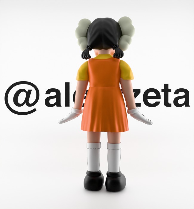 Kaws YOUNG HEE Squid Game Season 2 for Print 3D print model_21