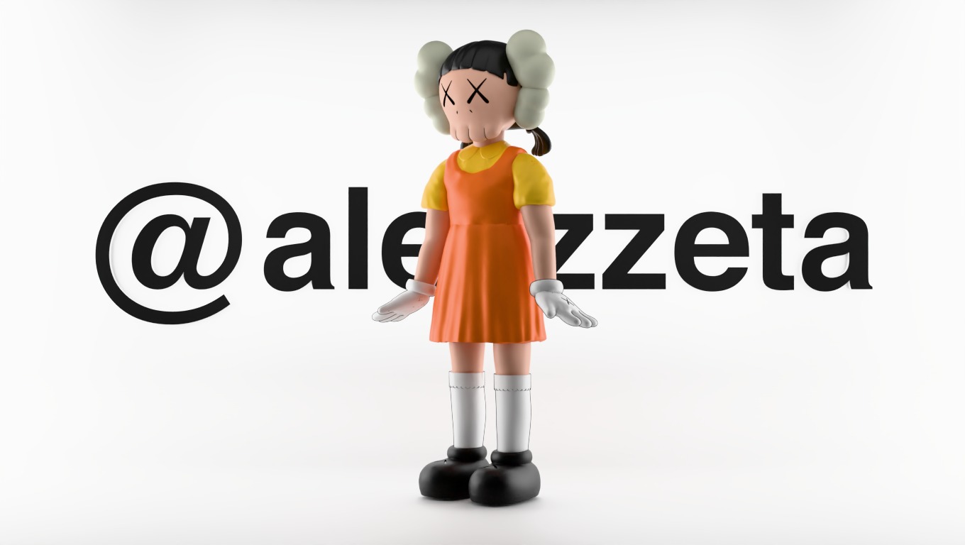 Kaws YOUNG HEE Squid Game Season 2 for Print 3D print model_1