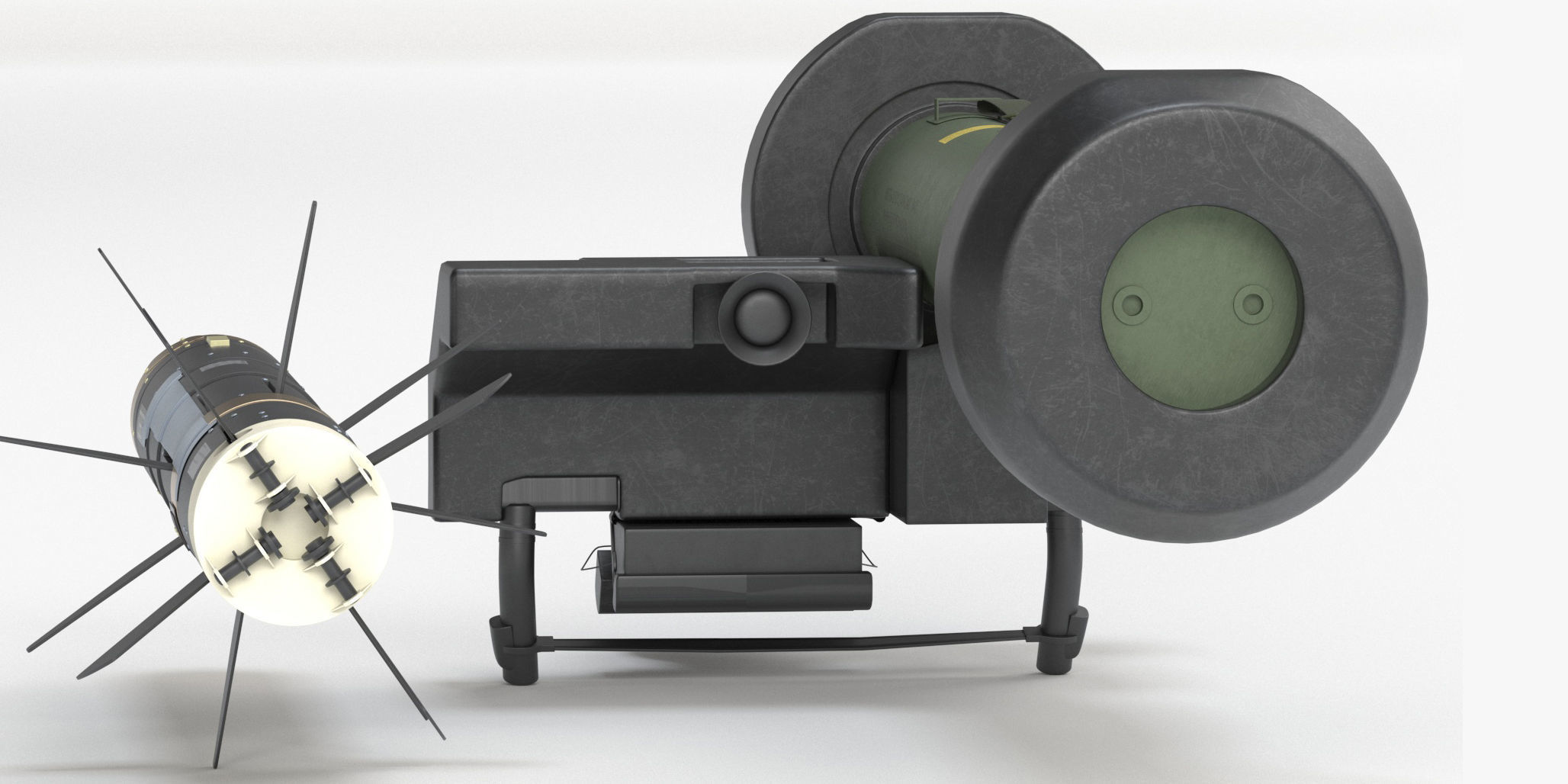 Javelin FIM Stinger Missile Launcher and Missile Collection _11