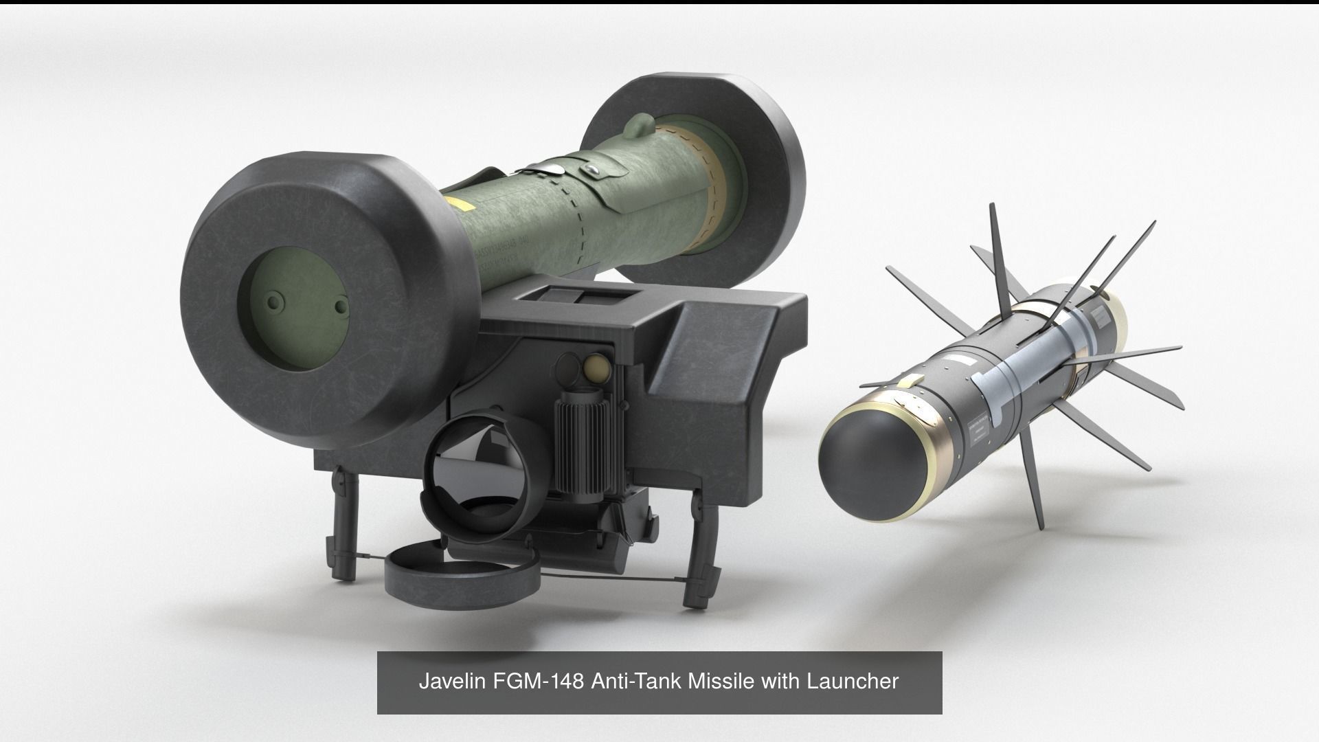 Javelin FIM Stinger Missile Launcher and Missile Collection _1