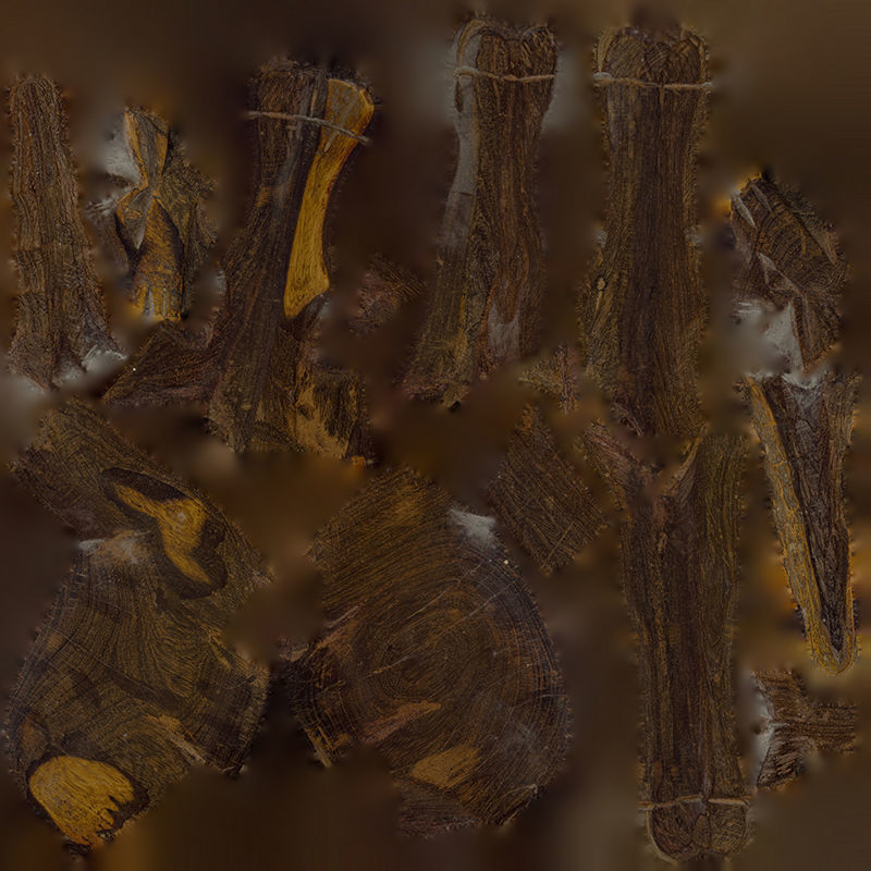 Anydrafts Wooden antelope 01 Low-poly 3D model_1