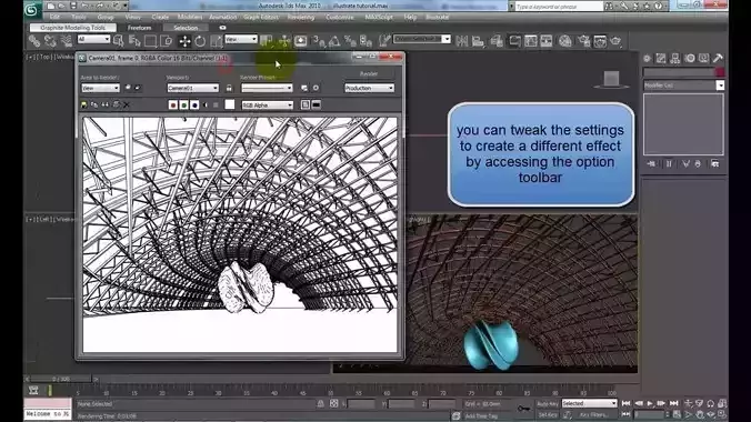 Illustrate  for max 15 - 16 plugin 3D print model