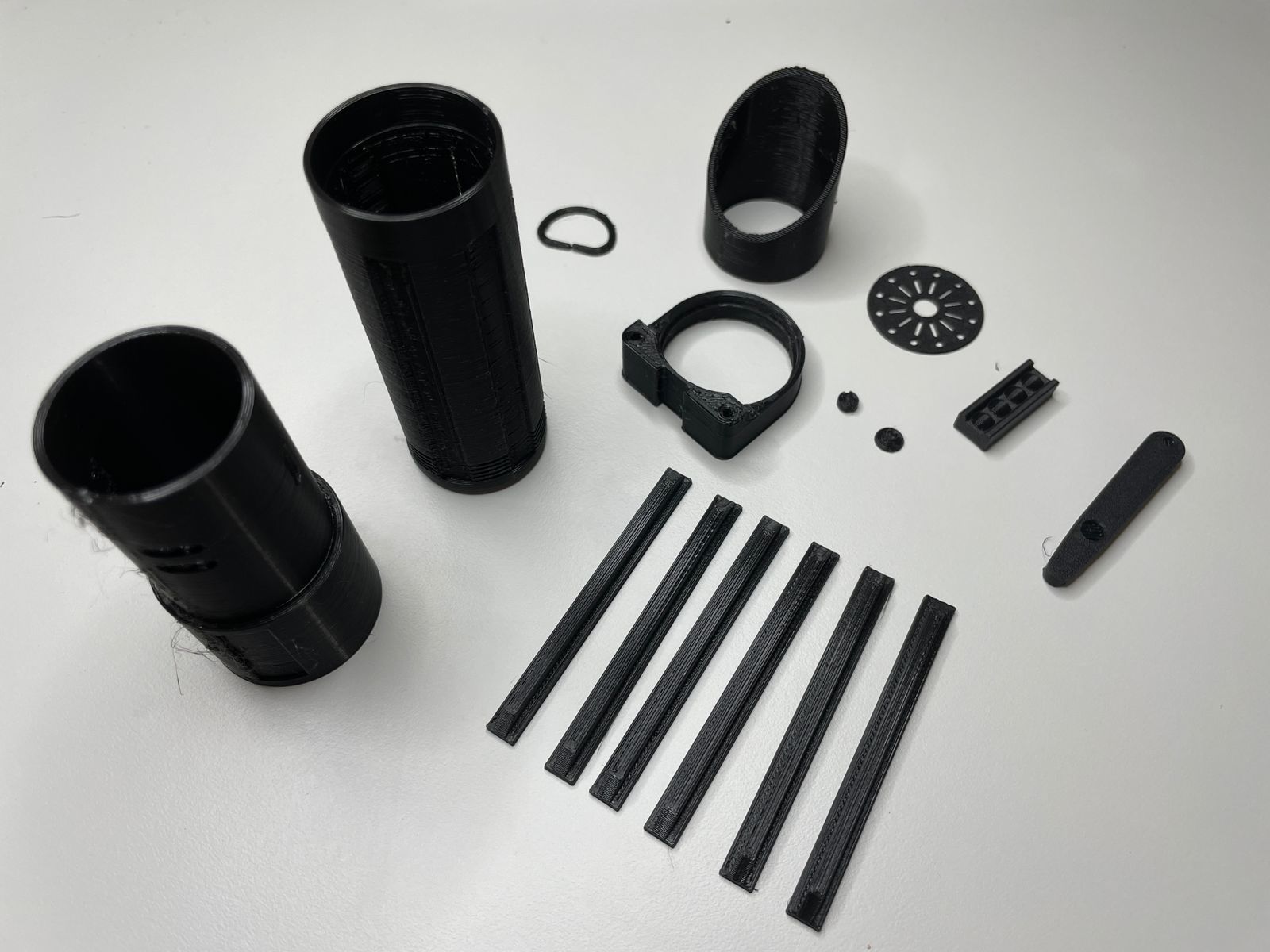 Darth Vader lightsaber three fourth scale STL 3D print model_4