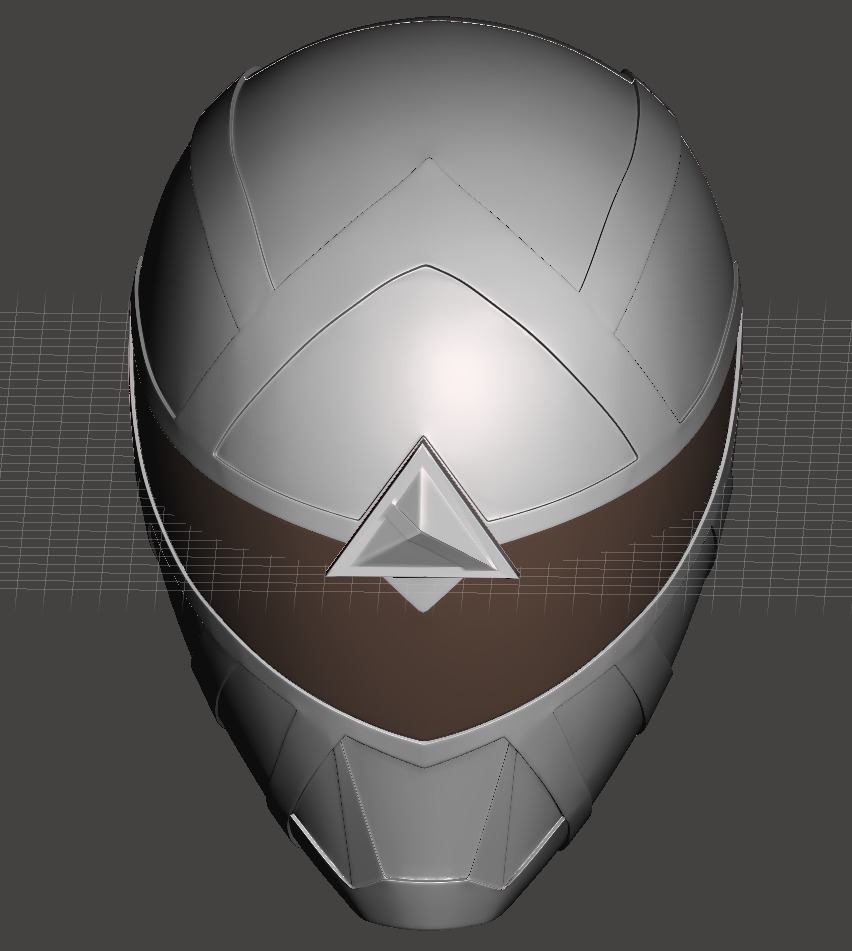 Power Rangers Omega Boom RED and BLACK Ranger helmets 3D print model_3