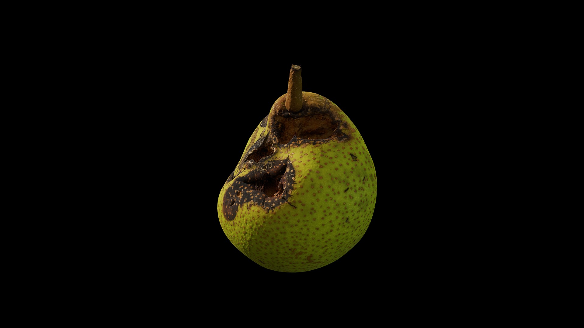Anydrafts Pear 03 Low-poly 3D model_6