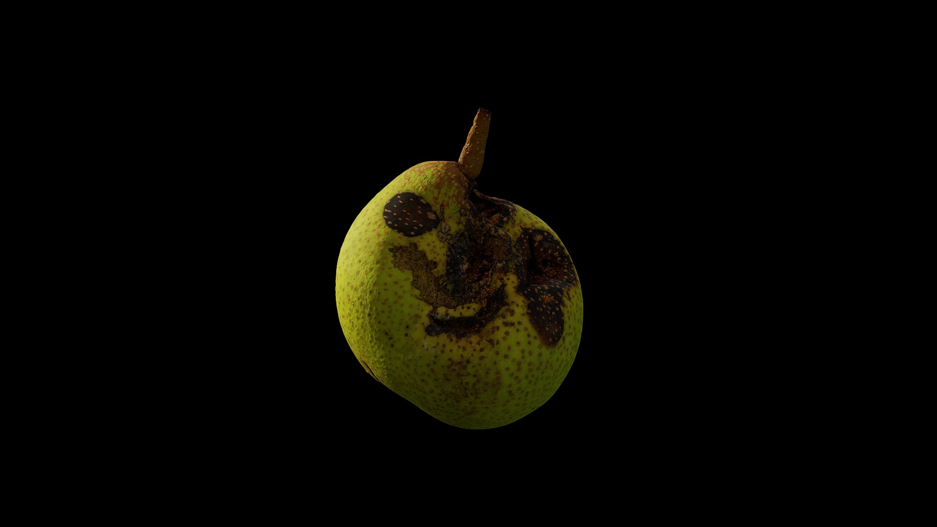 Anydrafts Pear 03 Low-poly 3D model_2