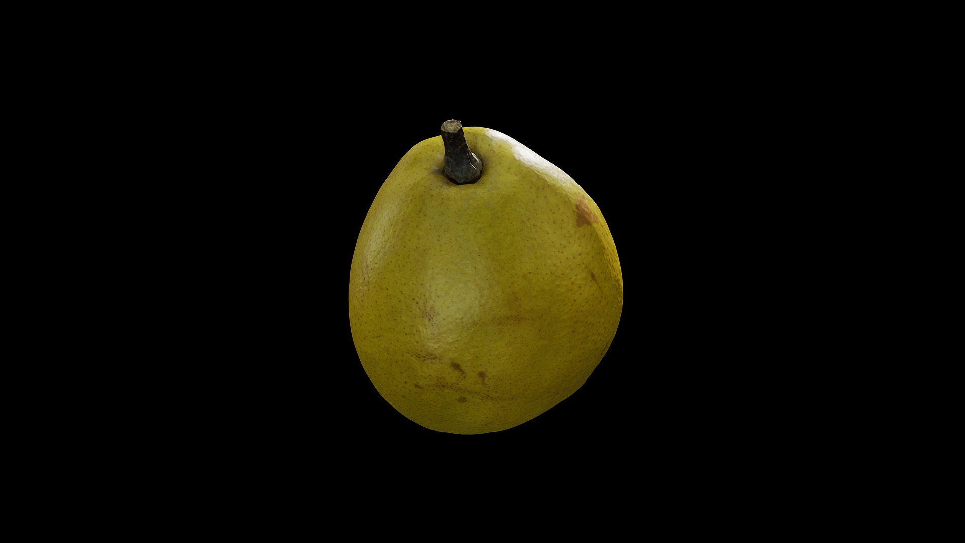 Anydrafts Pear 08 Low-poly 3D model_6