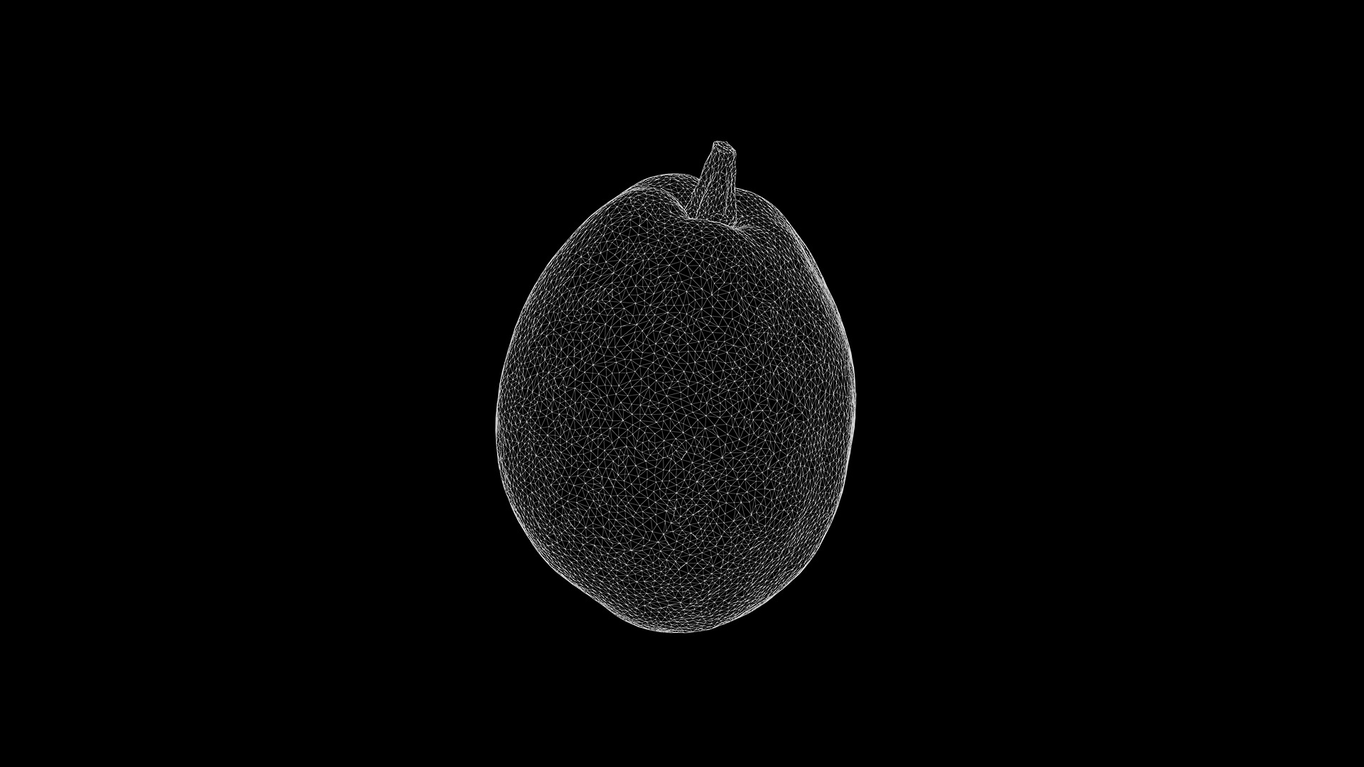 Anydrafts Pear 08 Low-poly 3D model_3