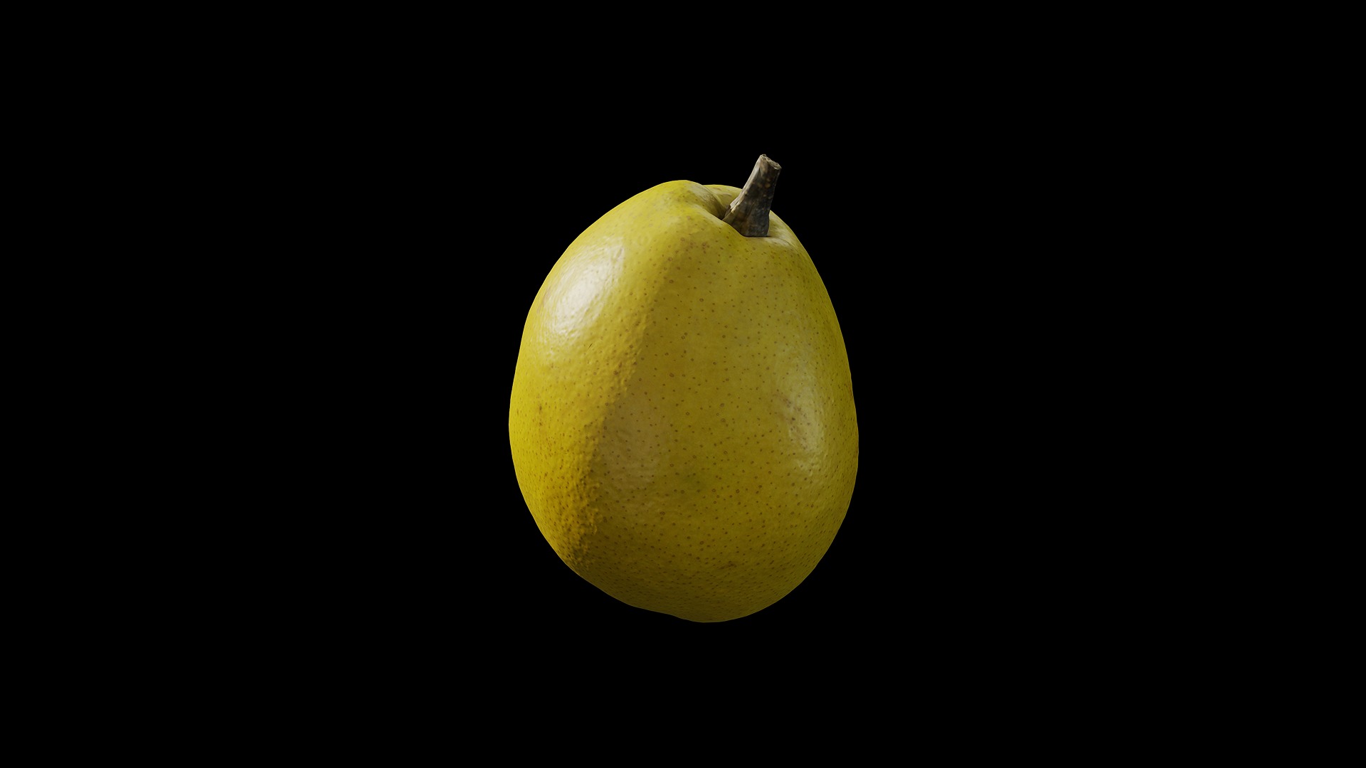 Anydrafts Pear 08 Low-poly 3D model_5