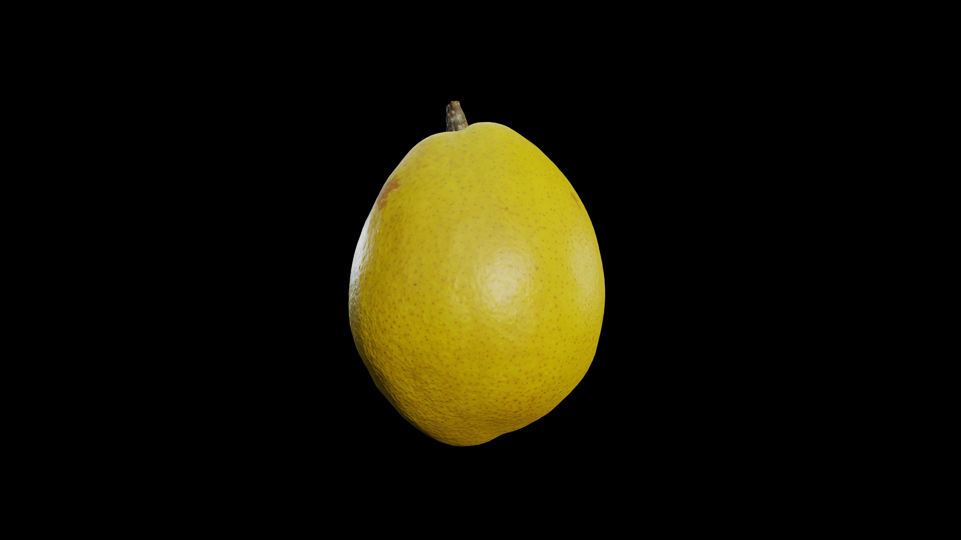 Anydrafts Pear 08 Low-poly 3D model_7