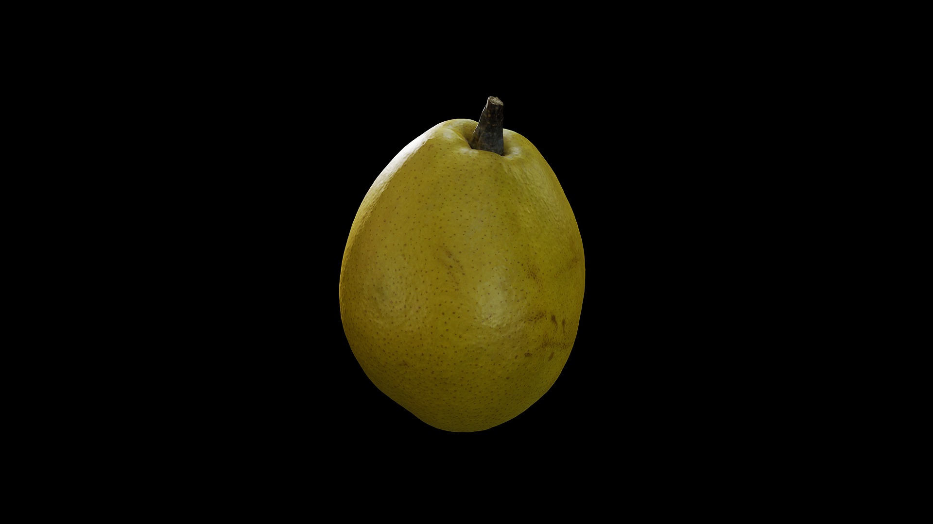 Anydrafts Pear 08 Low-poly 3D model_2