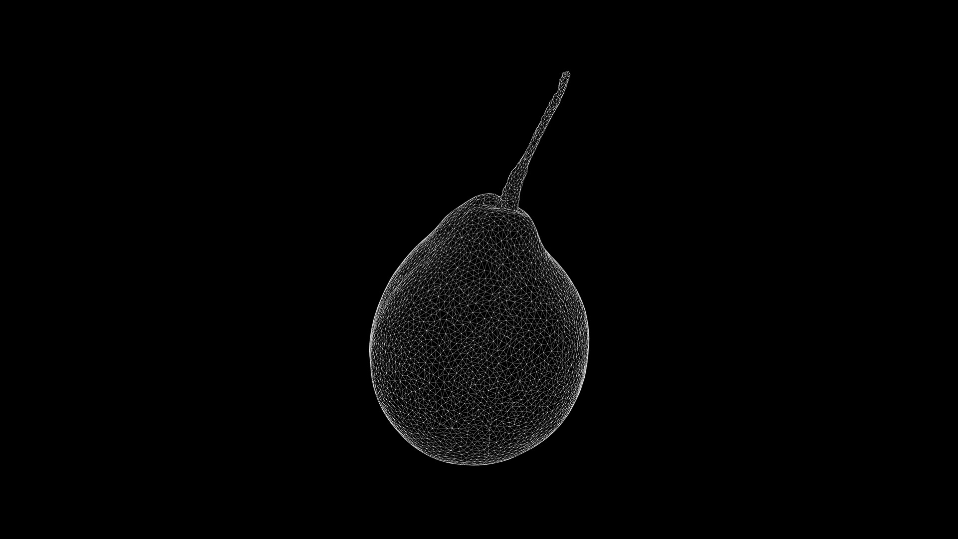 Anydrafts Pear 10 Low-poly 3D model_3