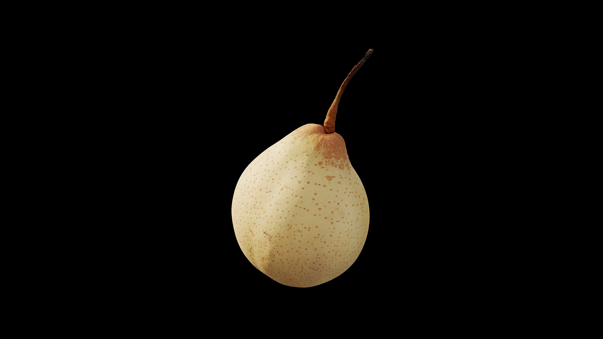 Anydrafts Pear 10 Low-poly 3D model_5