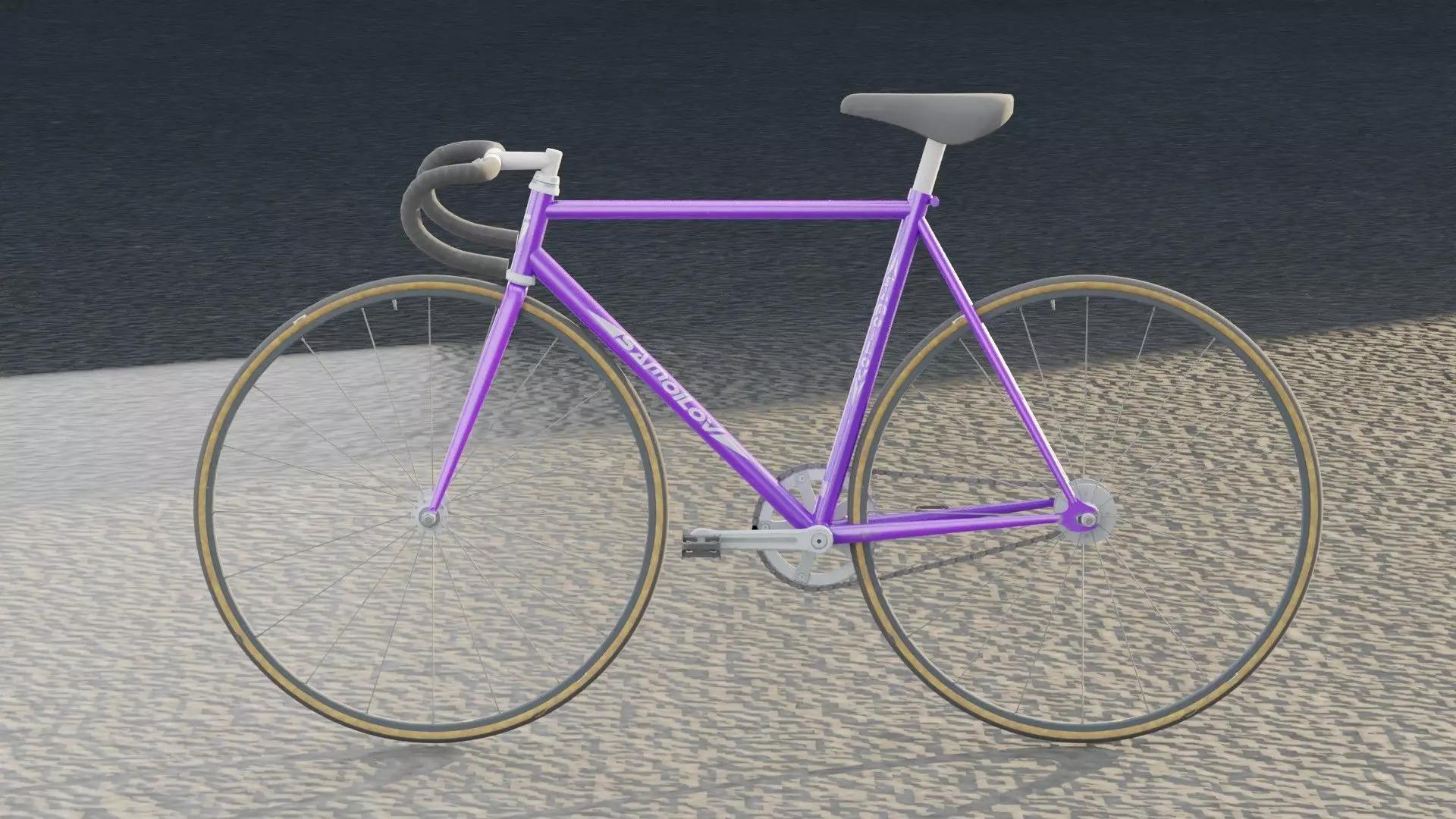 Samoilov JP Track Bicycle 3D model_0
