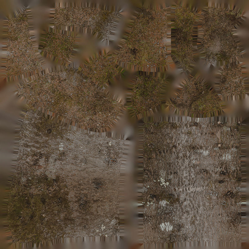 Anydrafts Abies fabri Trunk 14 Low-poly 3D model_1