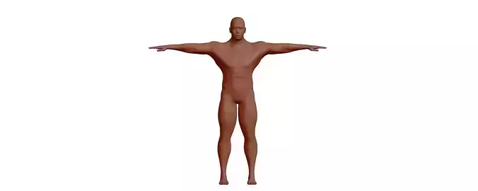 Male 3d model