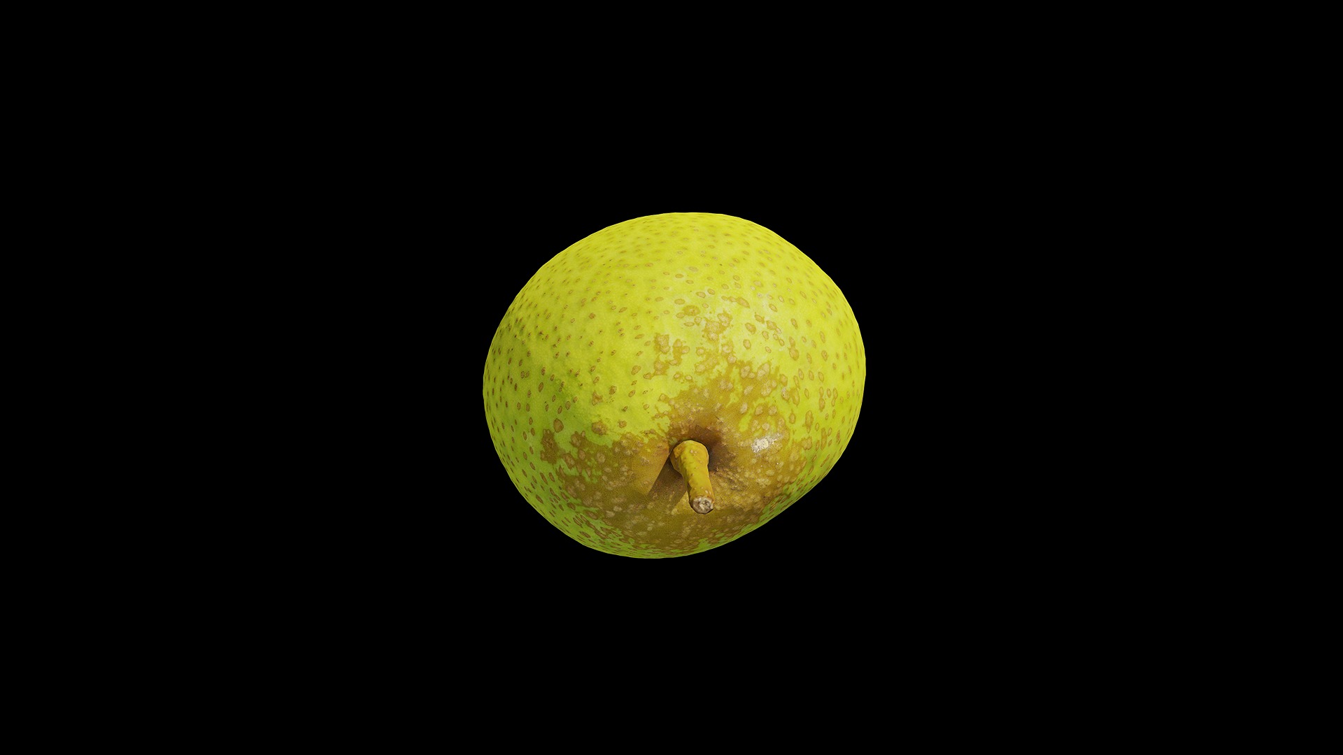 Anydrafts Pear 12 Low-poly 3D model_4