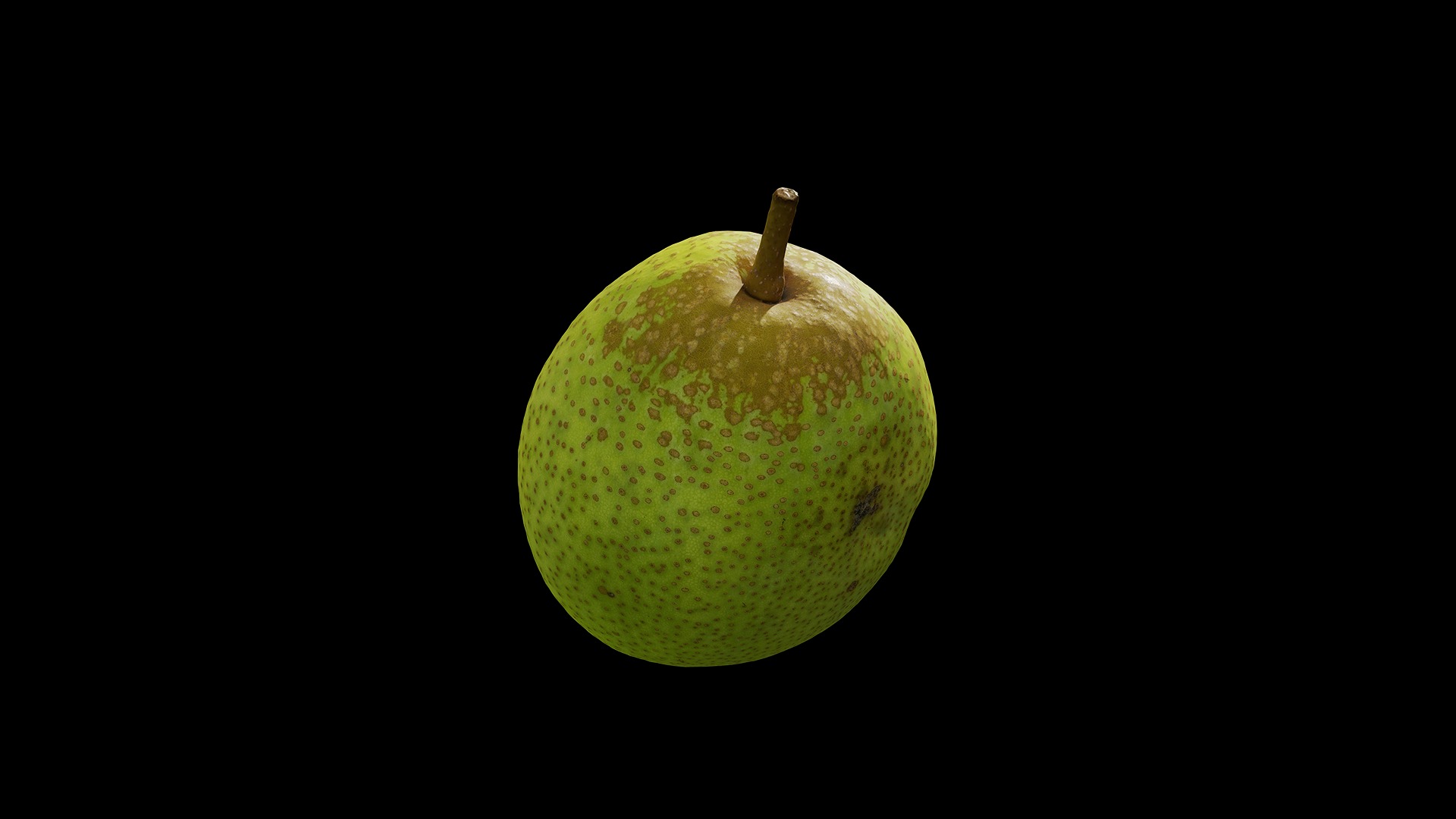 Anydrafts Pear 12 Low-poly 3D model_6