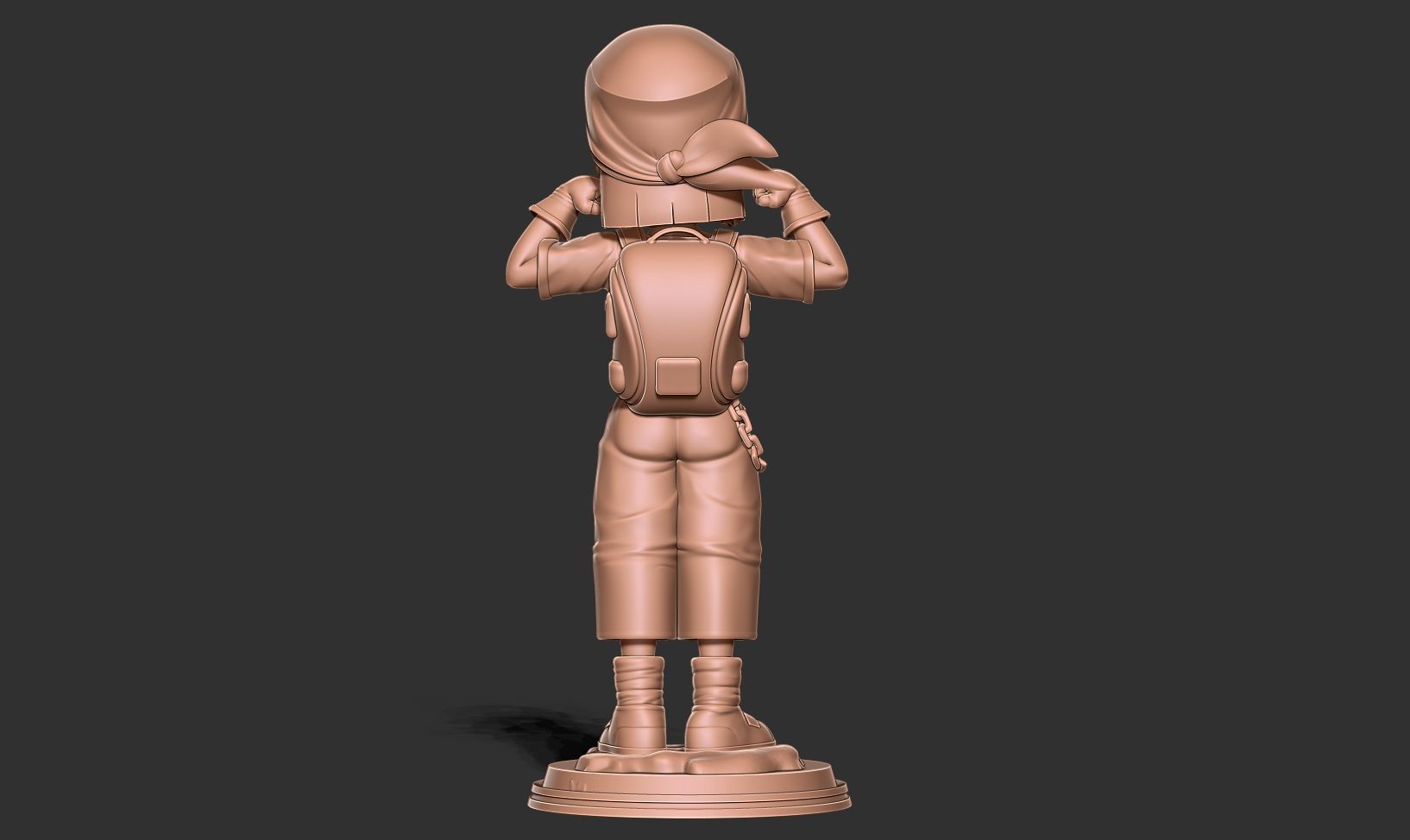 Kid Pan - Dragon Ball 3D print model_8