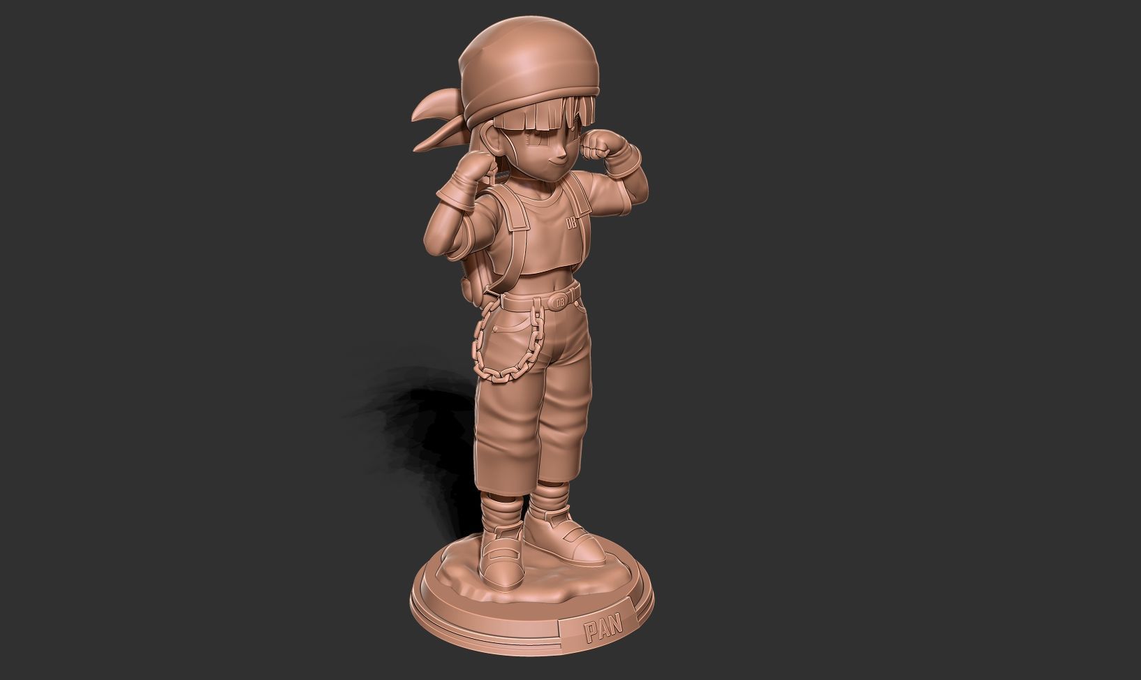 Kid Pan - Dragon Ball 3D print model_17
