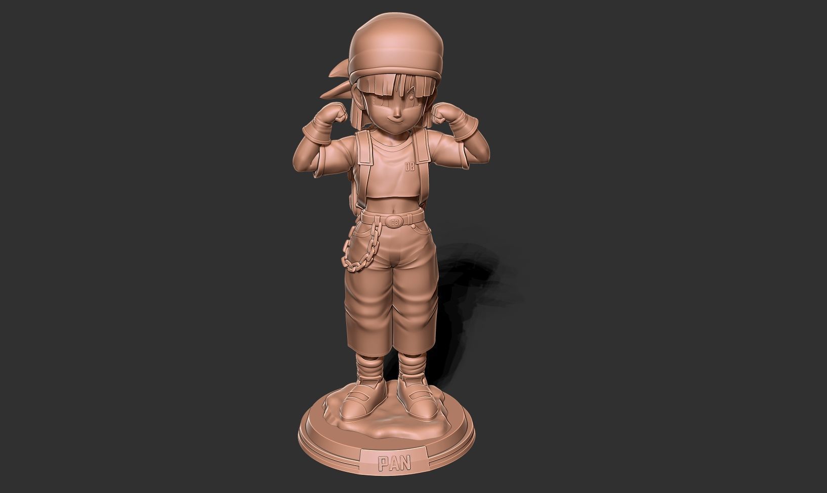 Kid Pan - Dragon Ball 3D print model_19