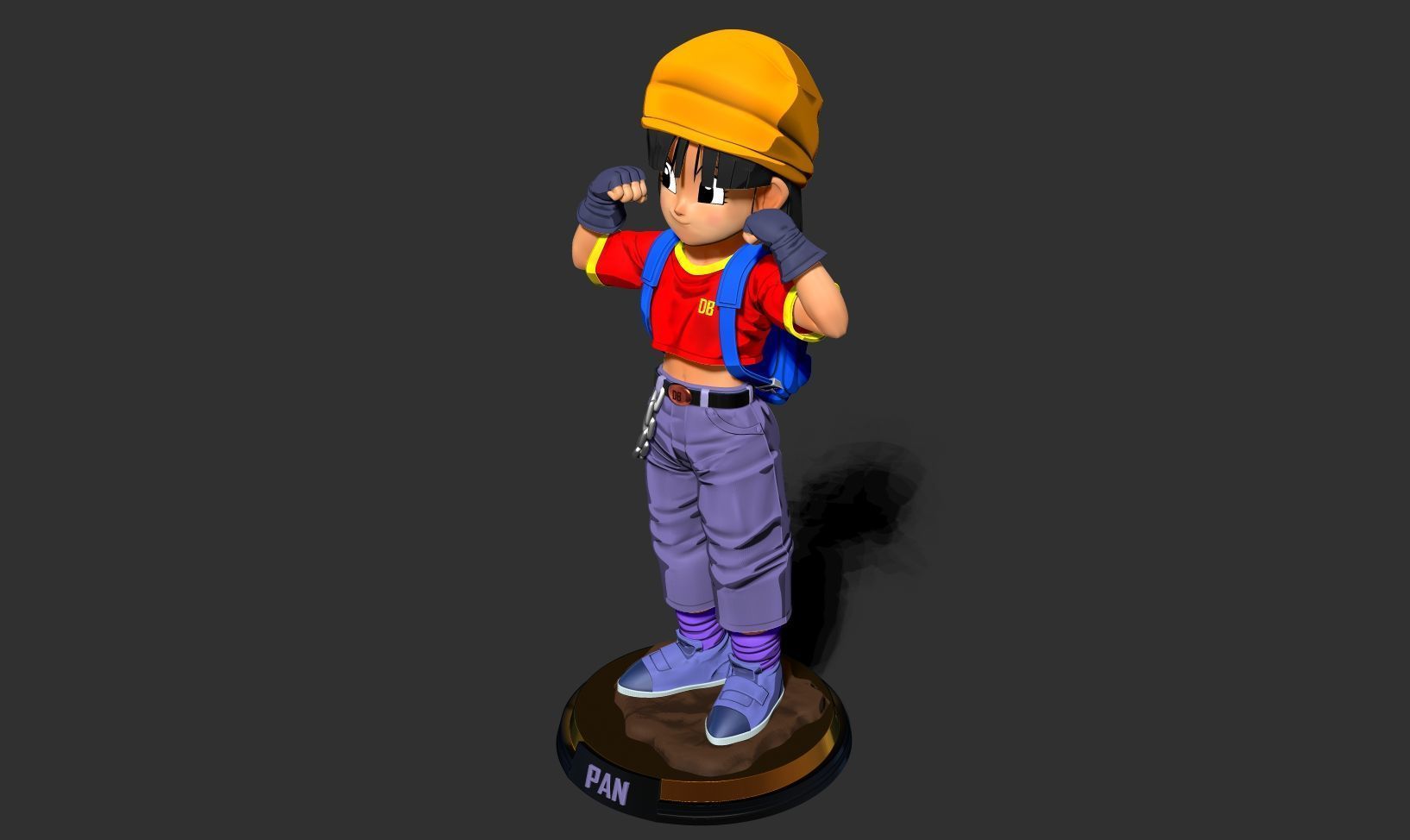 Kid Pan - Dragon Ball 3D print model_18