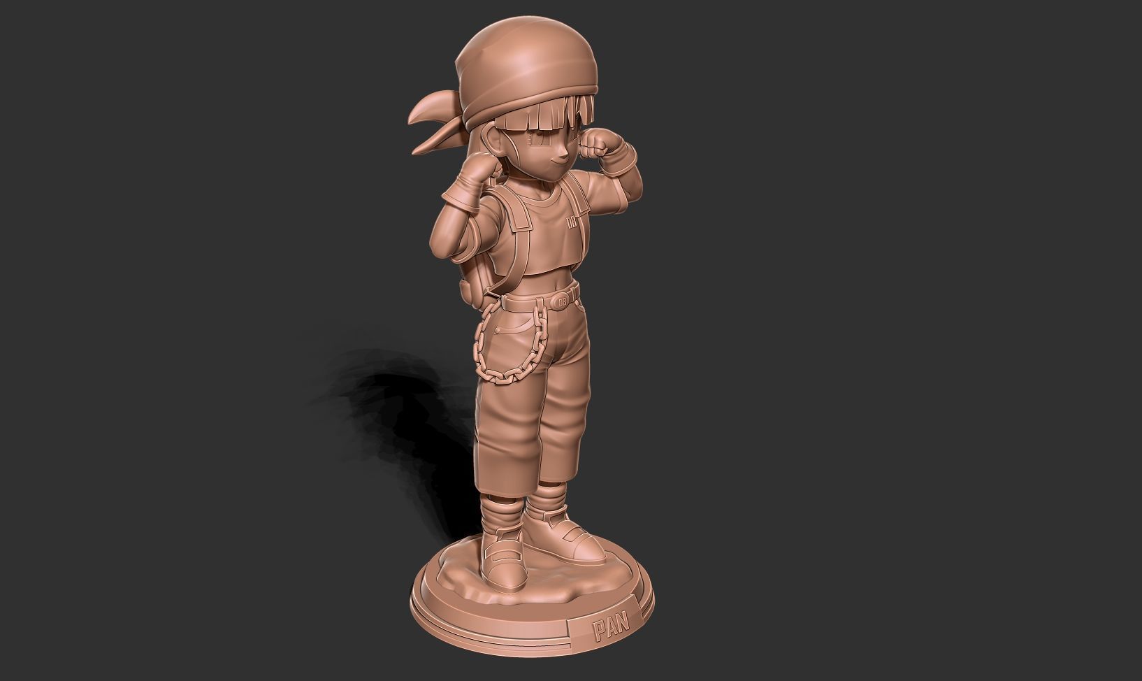 Kid Pan - Dragon Ball 3D print model_21