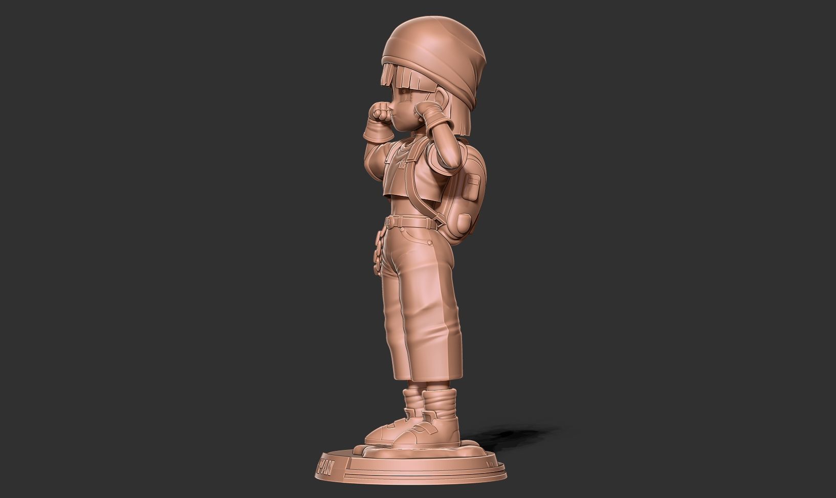 Kid Pan - Dragon Ball 3D print model_13