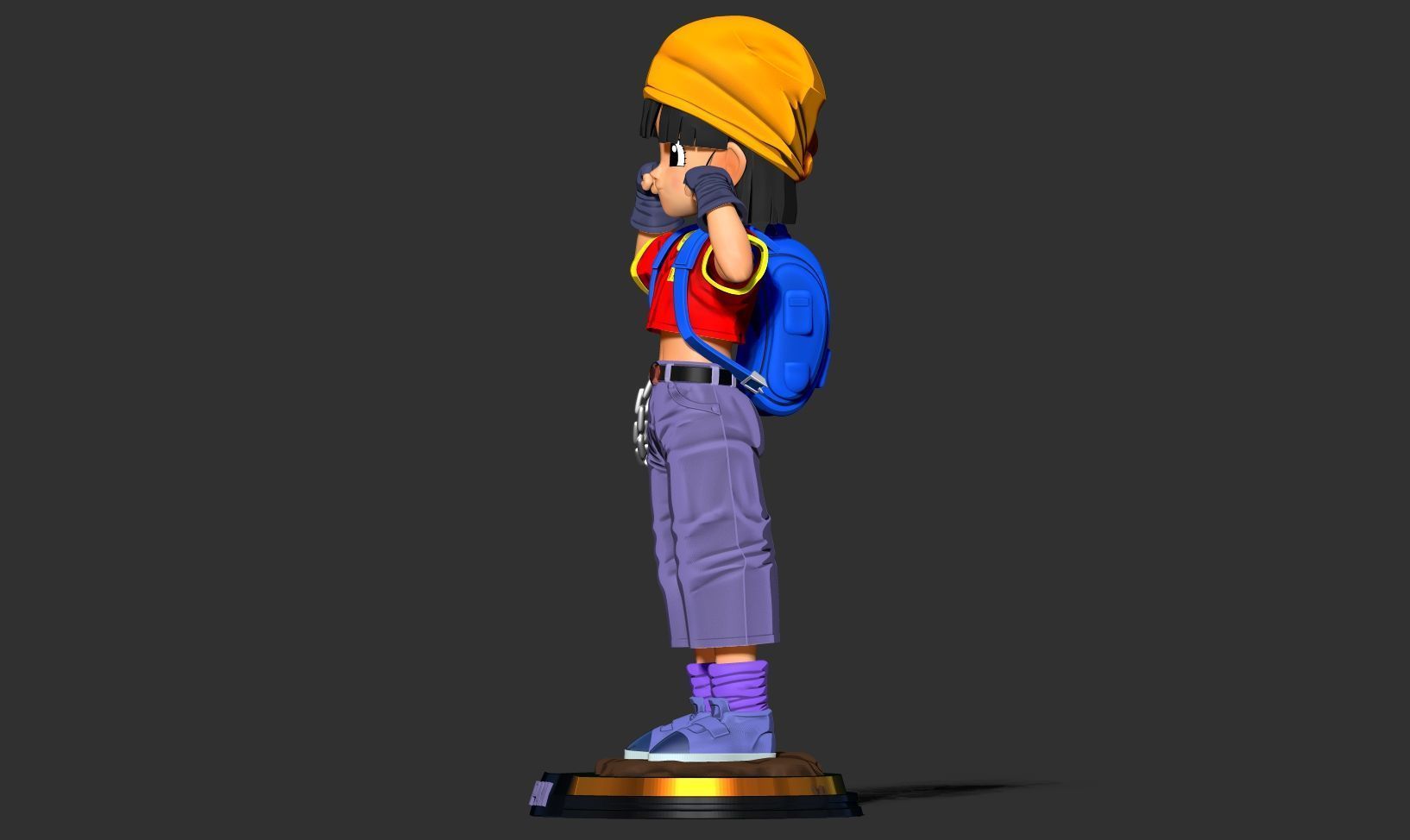 Kid Pan - Dragon Ball 3D print model_12