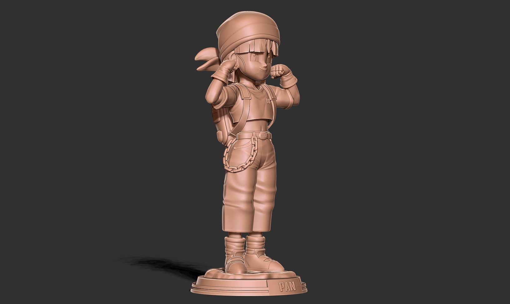 Kid Pan - Dragon Ball 3D print model_15
