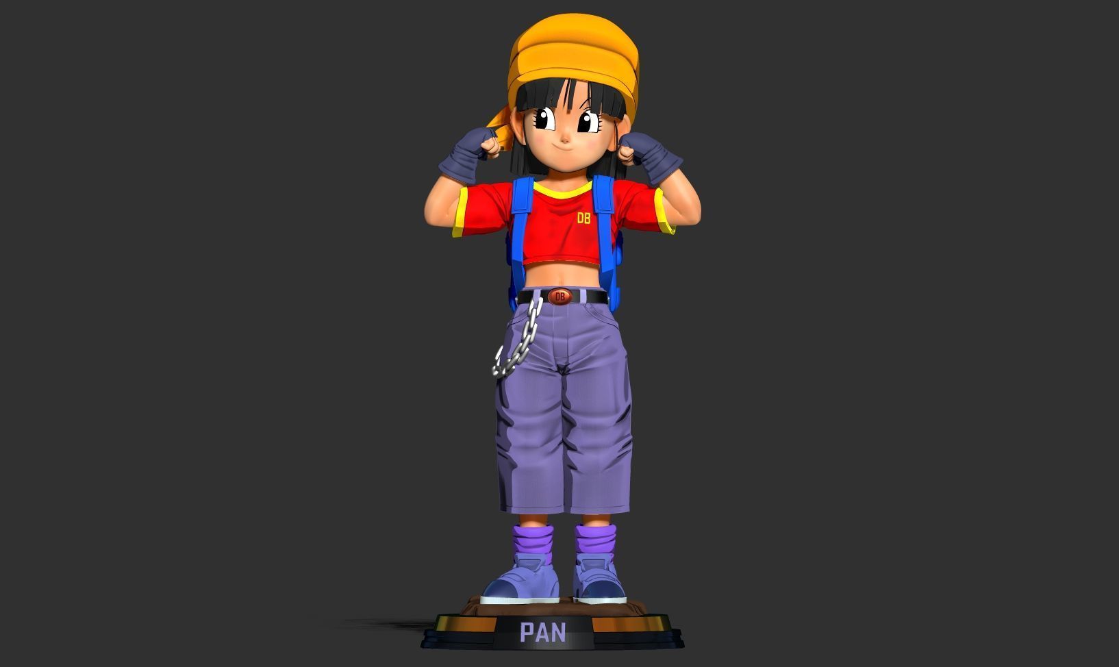 Kid Pan - Dragon Ball 3D print model_10